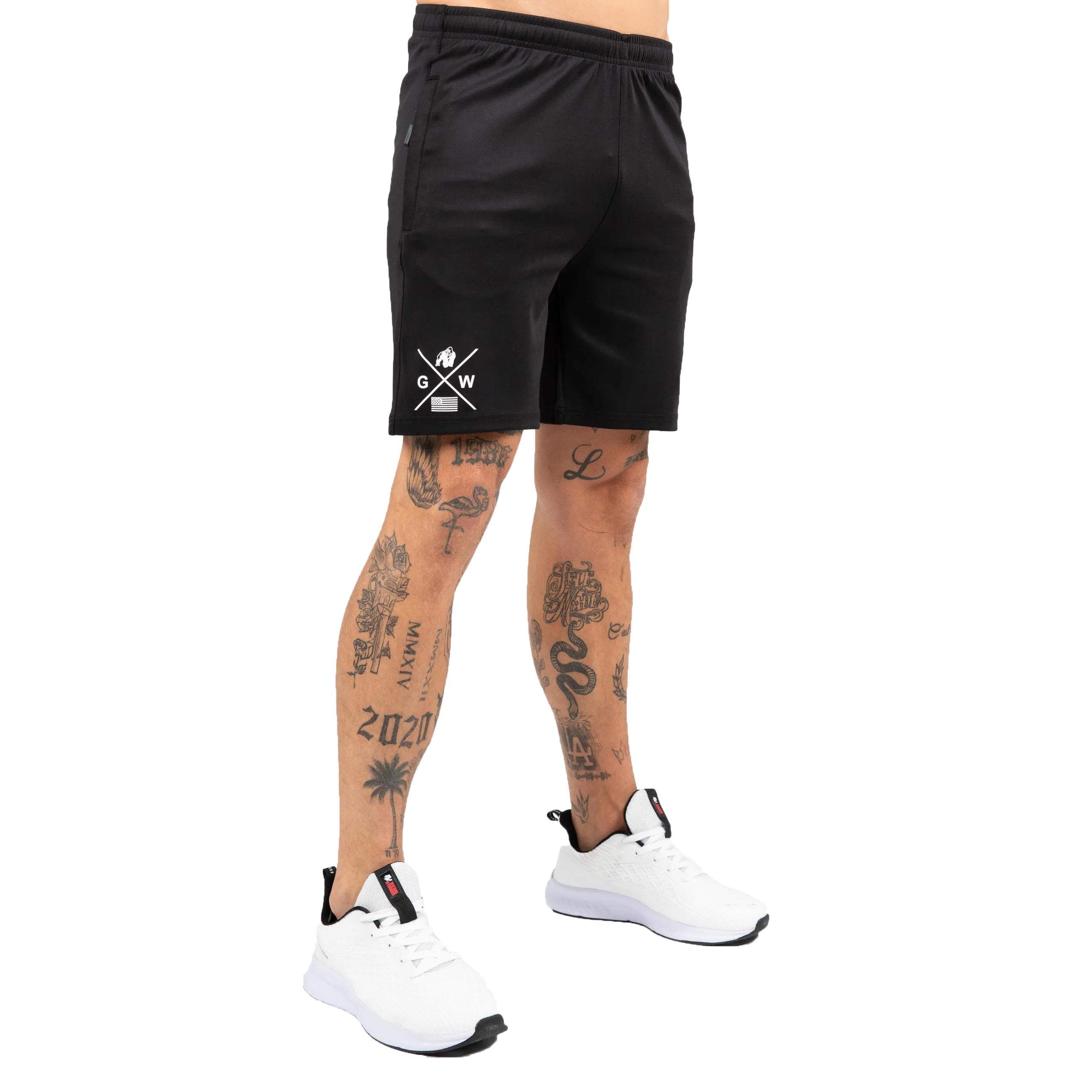 Gorilla Wear Vernon træningsshorts/træningsshorts, sort