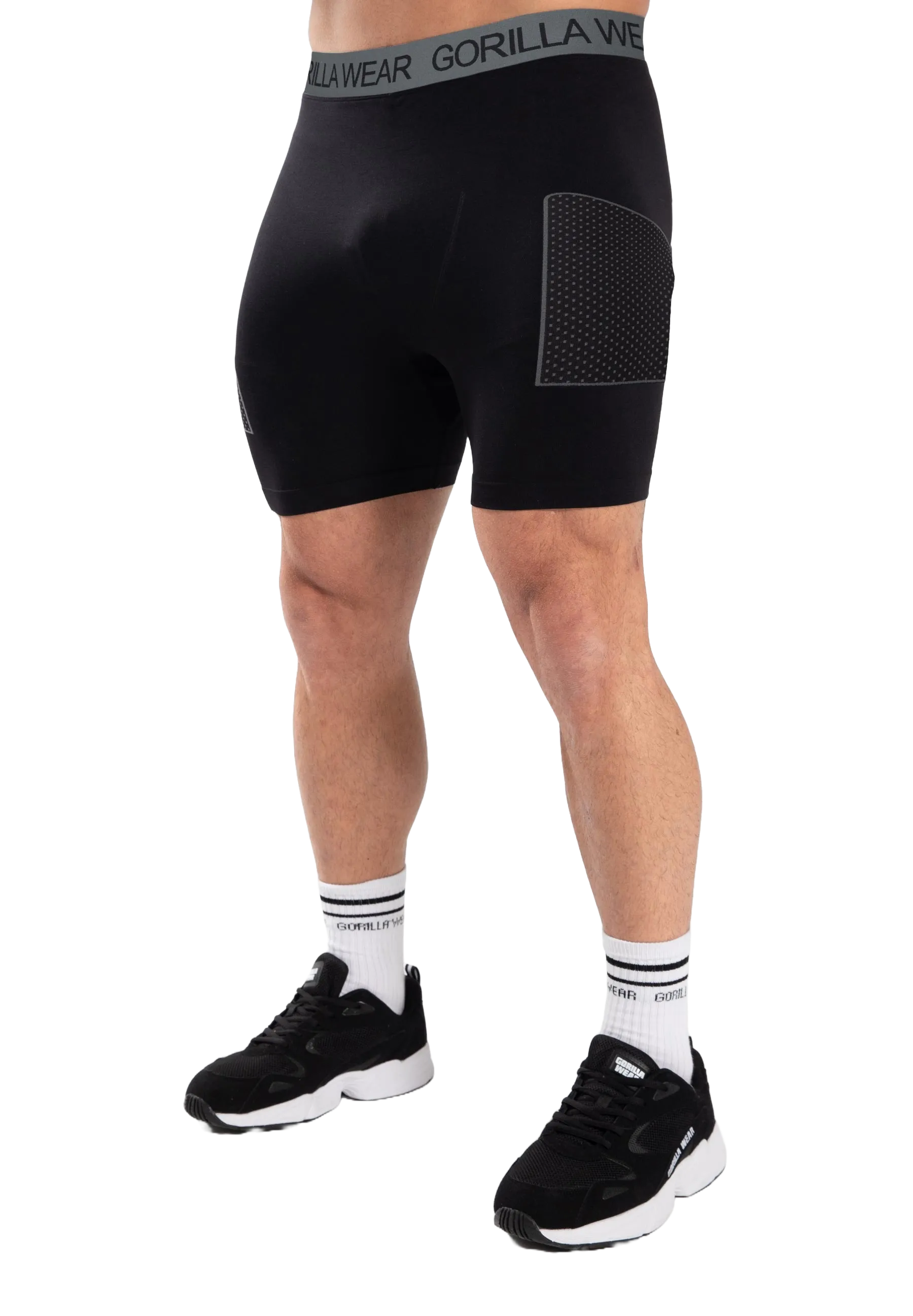 Gorilla Wear Norton Seamless Shorts/træningsshorts Tights, sort
