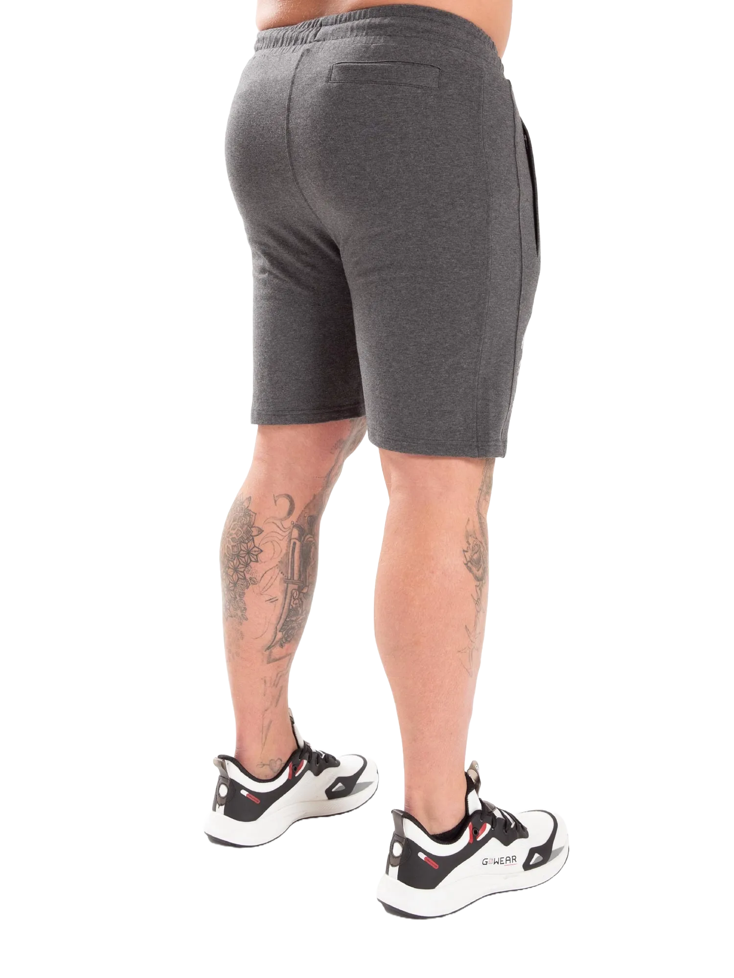 Gorilla Wear Lopez Shorts/Træningshorts, mørkegrå melange