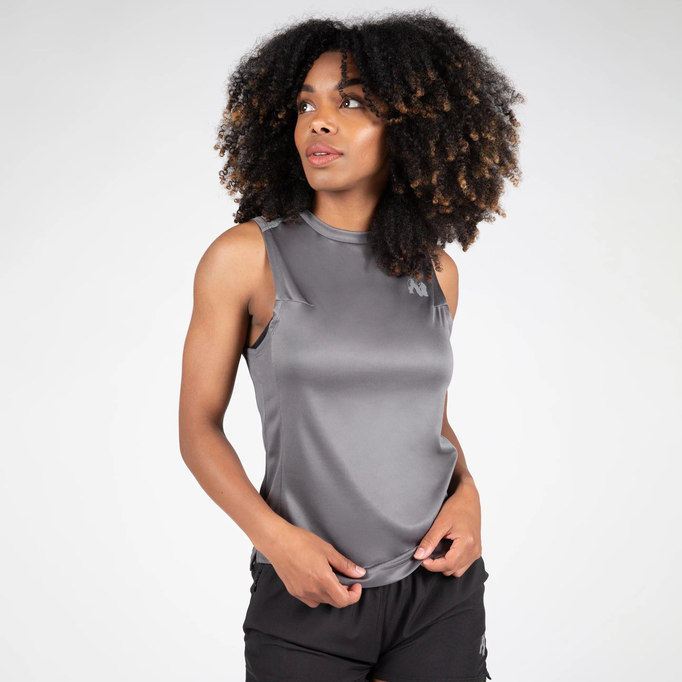 Gorilla Wear Raleigh Tanktop/hør, grå