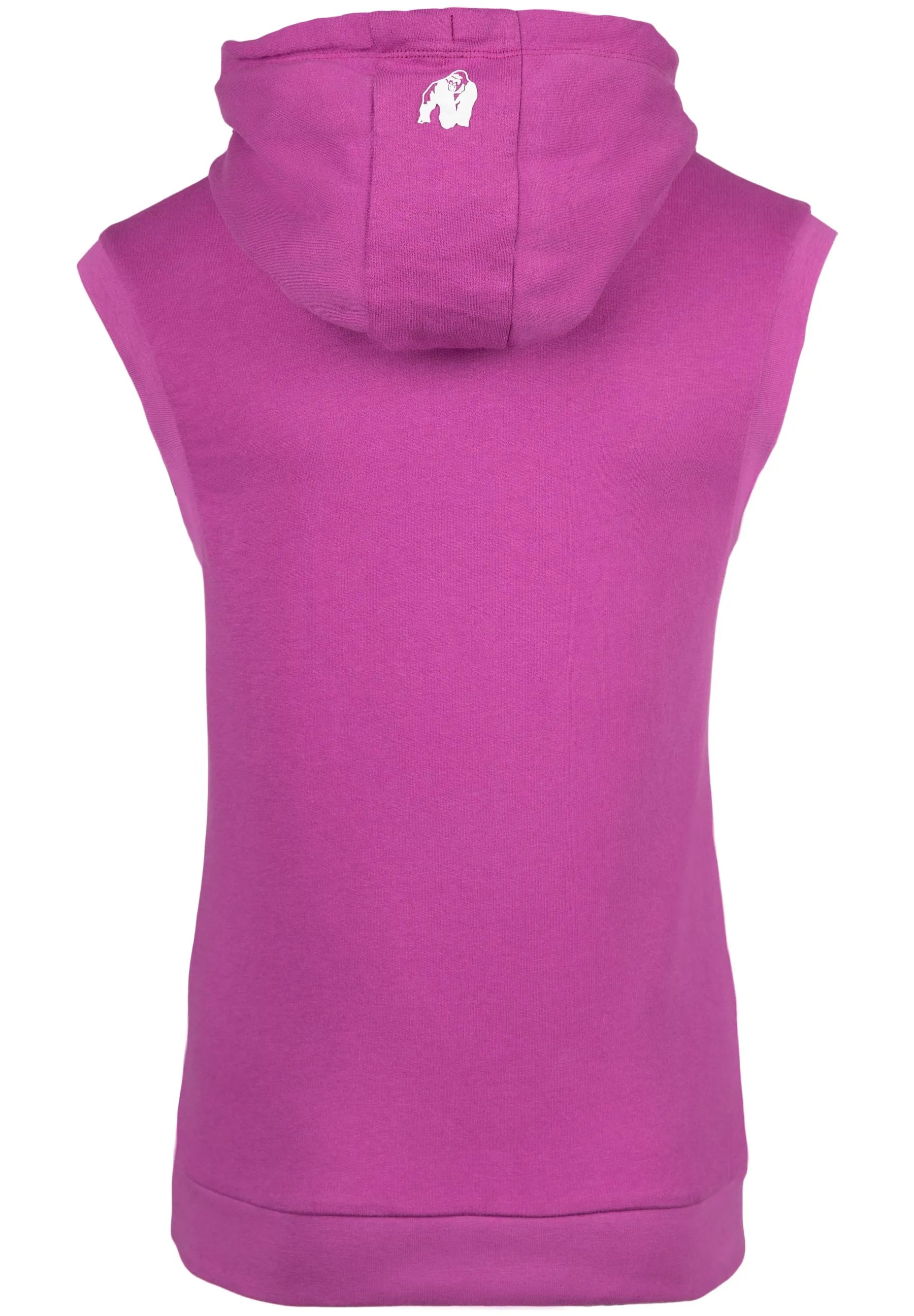 Gorilla Wear Virginia Ærmeløs Hættetrøje, pink