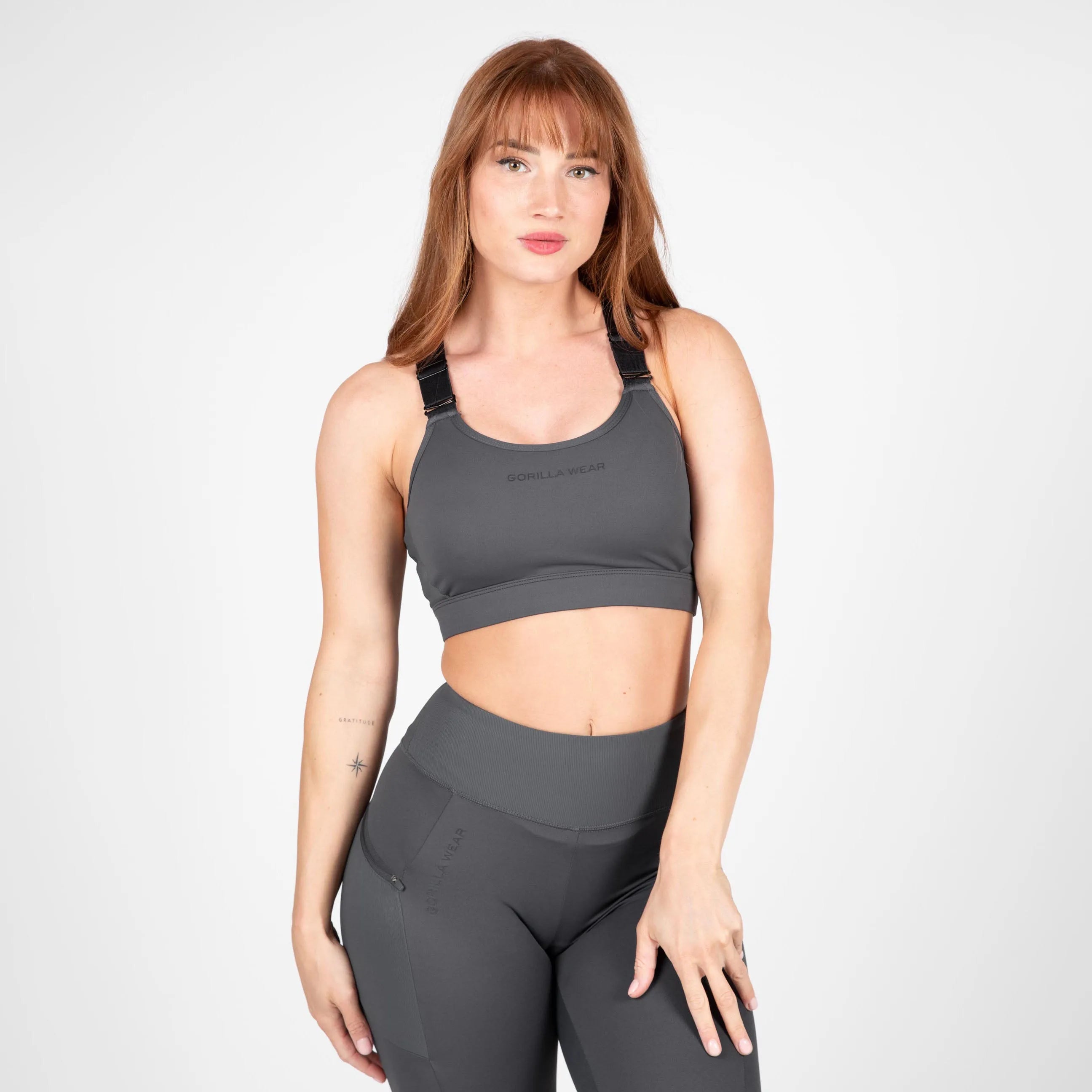 Gorilla Wear Monroe Sports-BH/Sports-BH, grå
