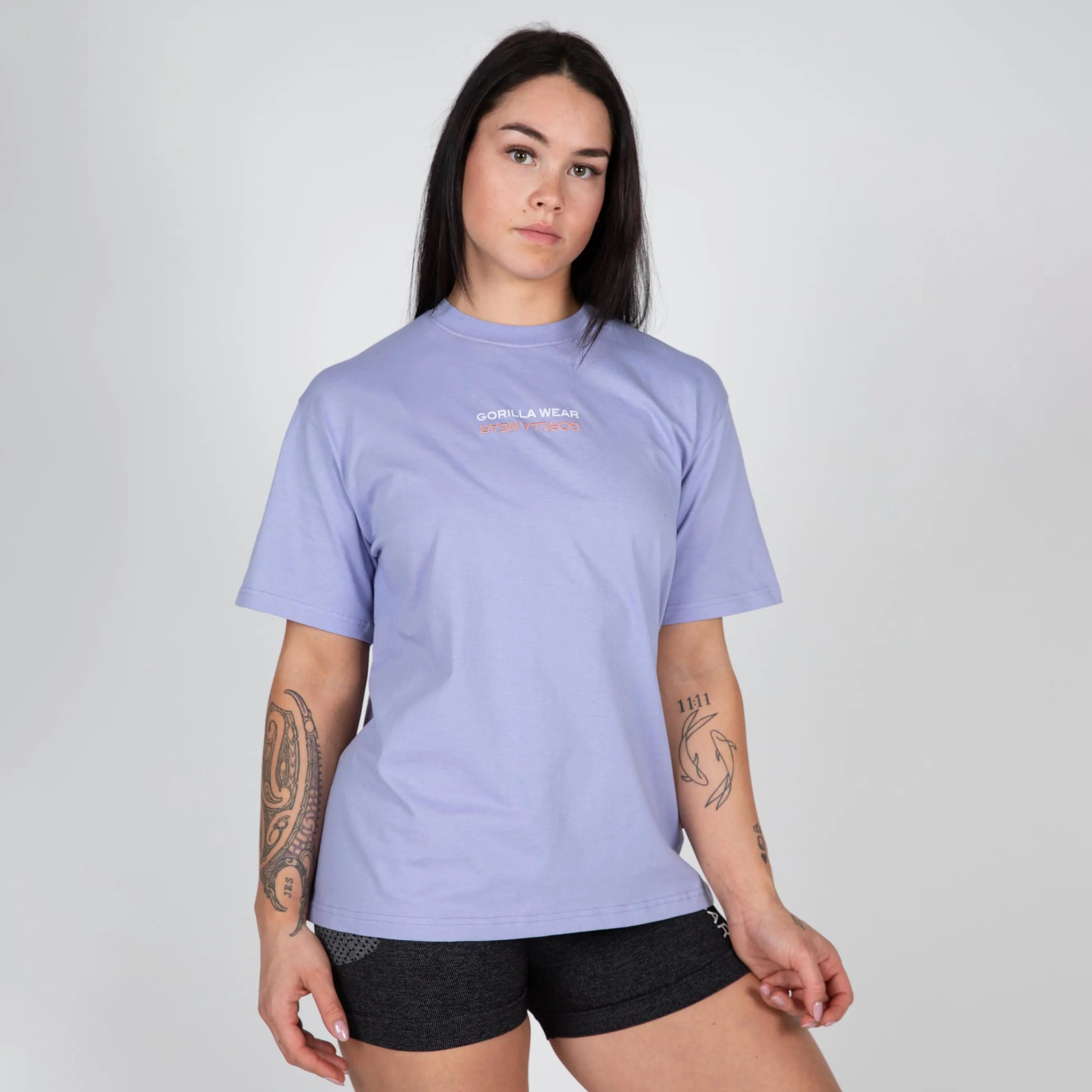 Gorilla Wear Medina Oversized T-shirt, lilla