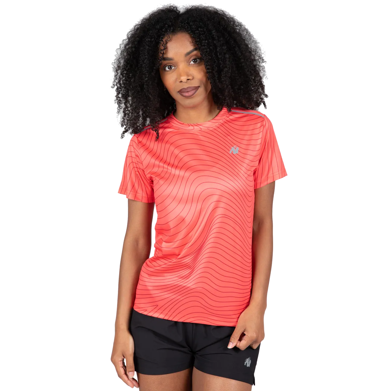Gorilla Wear Mokena T-shirt, red.