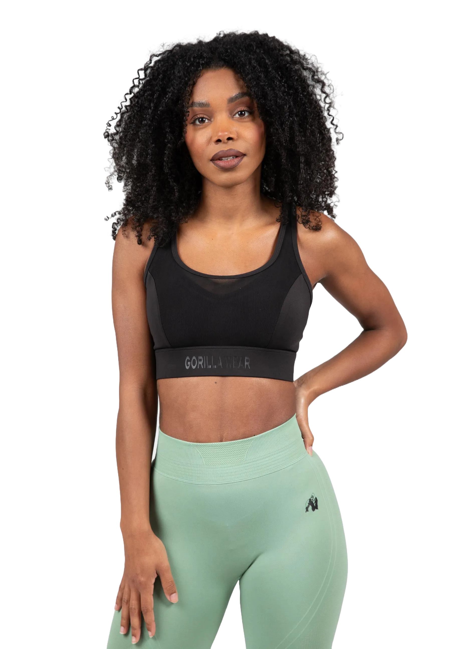 Gorilla Wear Riley High Support Sports Bra/Sport-BH, black