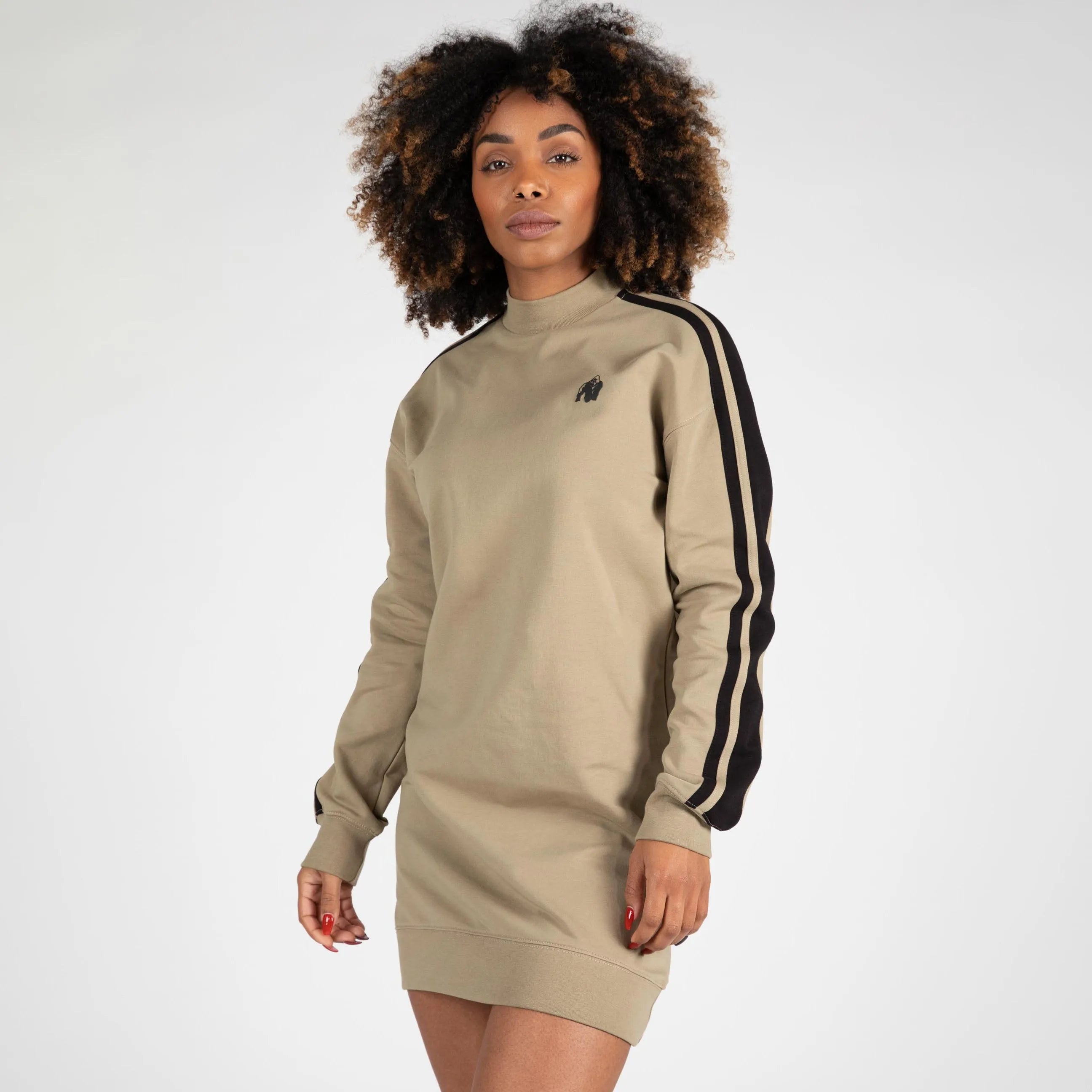 Gorilla Wear Isabella sweatshirt/træningskjole, beige