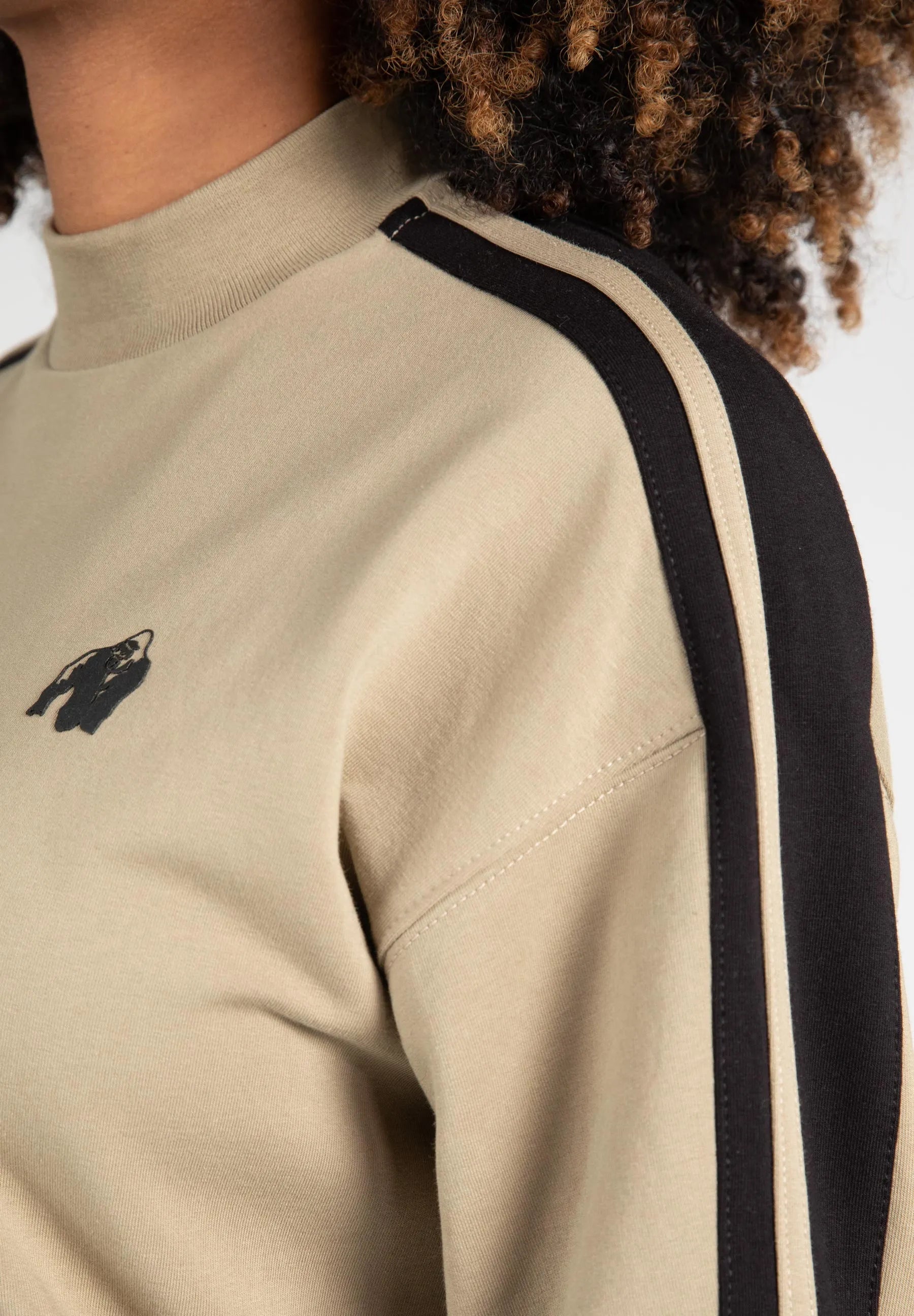 Gorilla Wear Isabella sweatshirt/træningskjole, beige