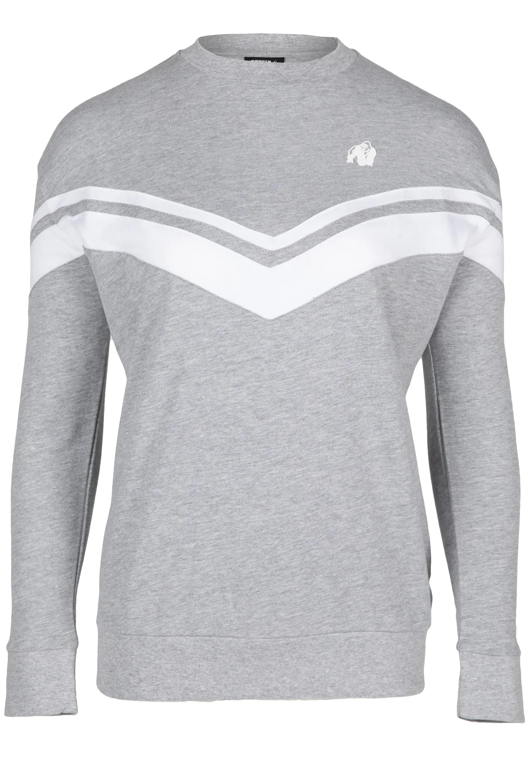 Gorilla Wear Hailey Oversized Sweatshirt/Træningstrøje, gråmeleret