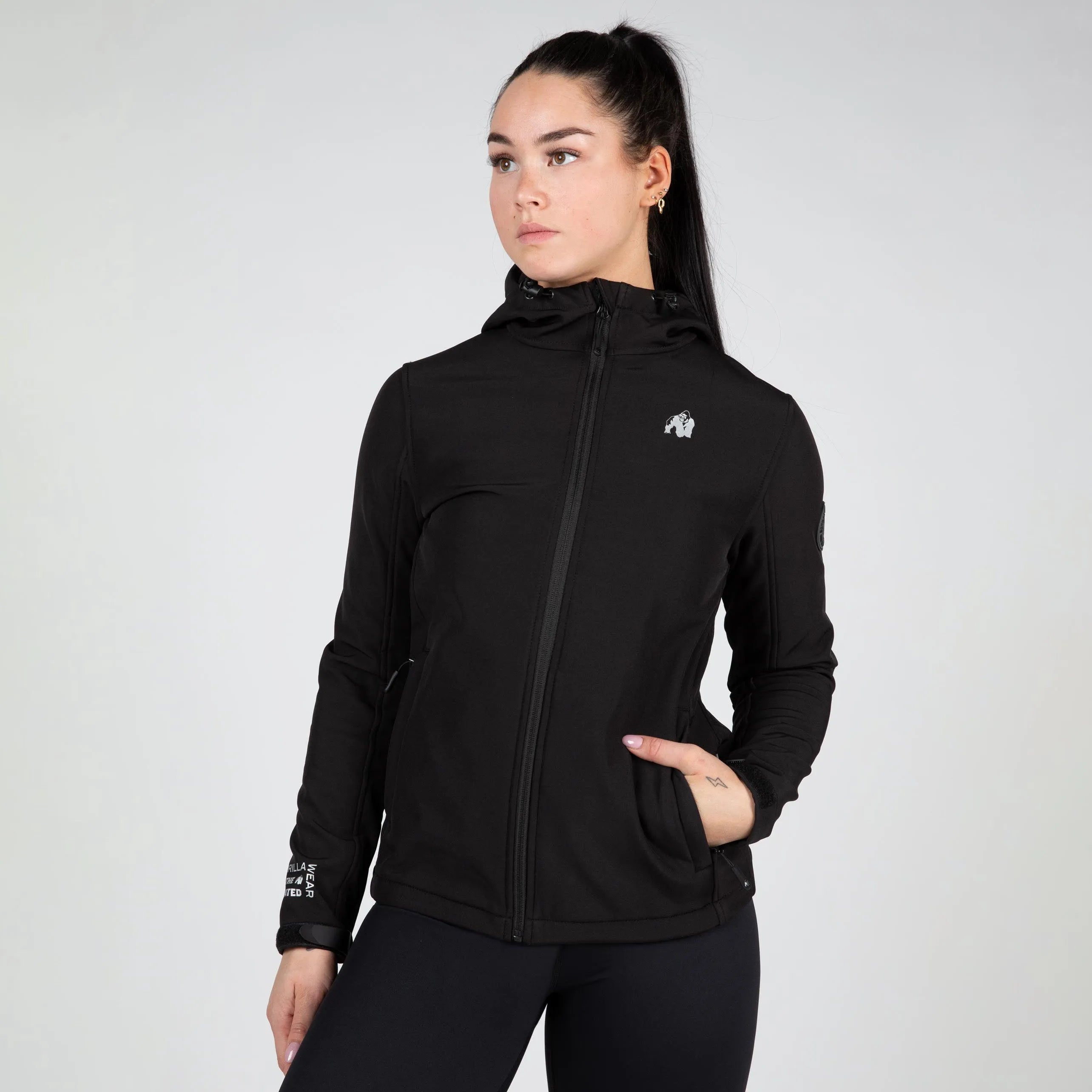 Gorilla Wear - Mina Softshell Jakke, sort