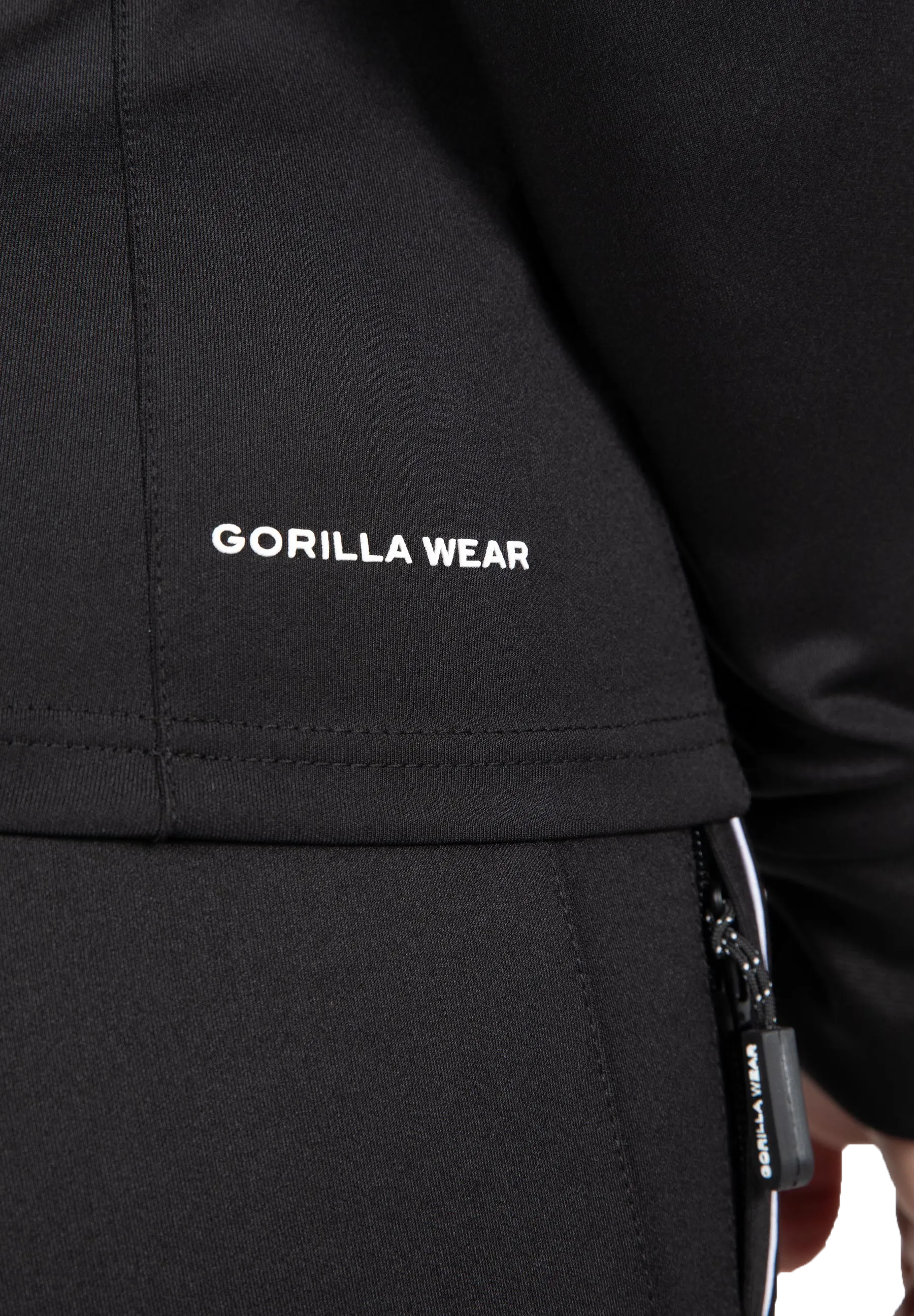 Gorilla Wear - Rochelle træningsjakke/træningstrøje, sort