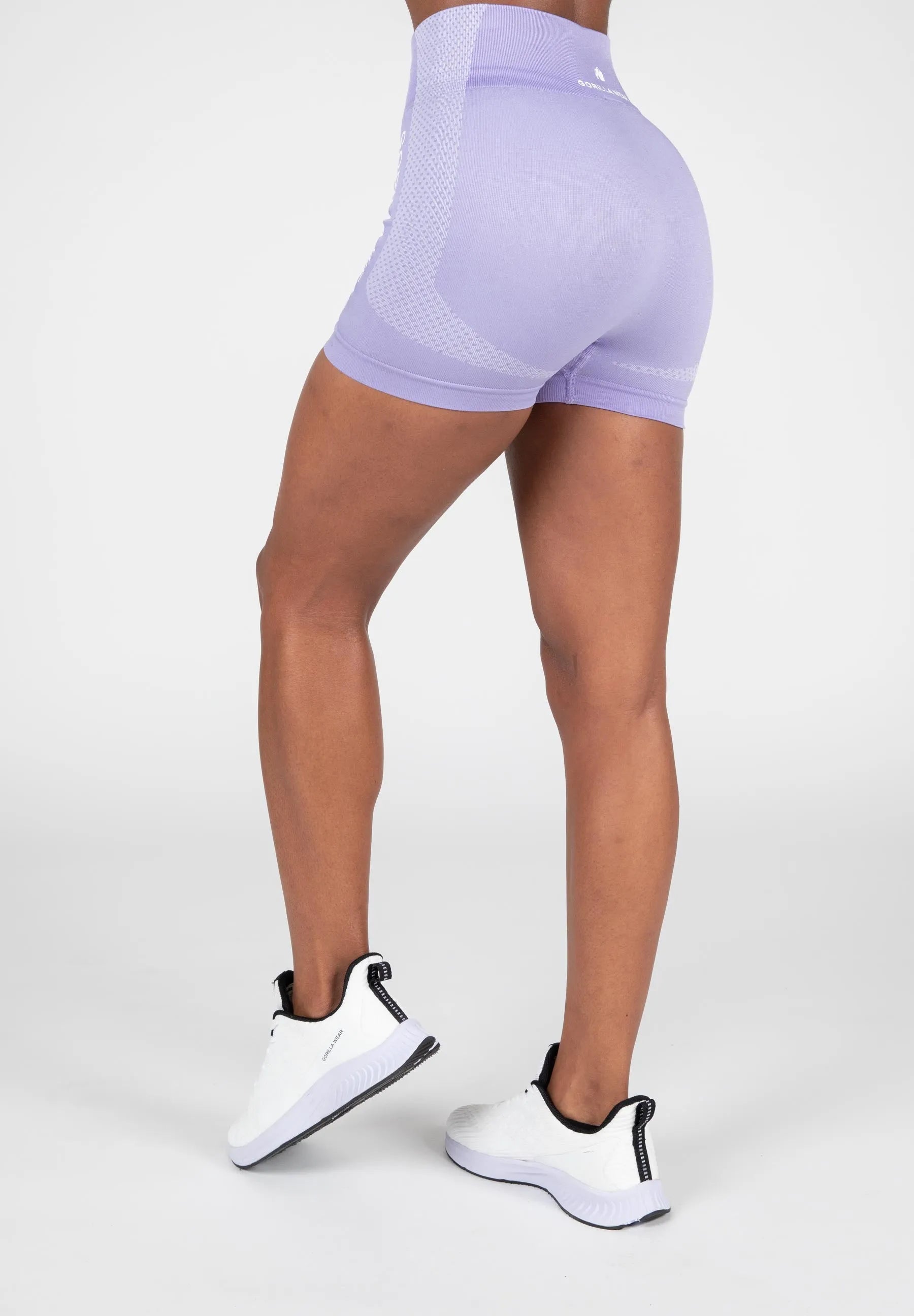 Gorilla Wear Selah Seamless Shorts/Træningshorts, lilla