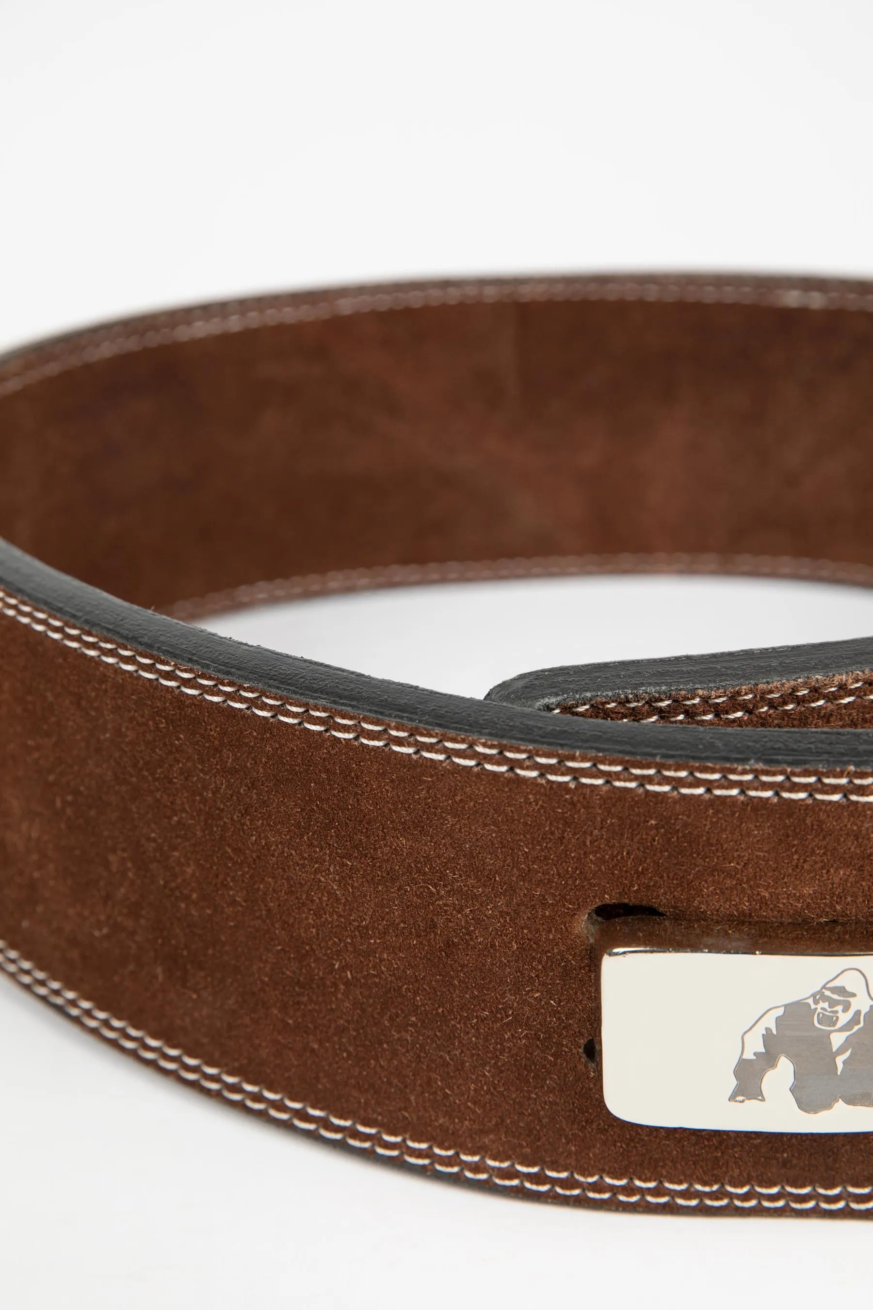 Gorilla Wear 10 cm styrkeløftbælte, brun