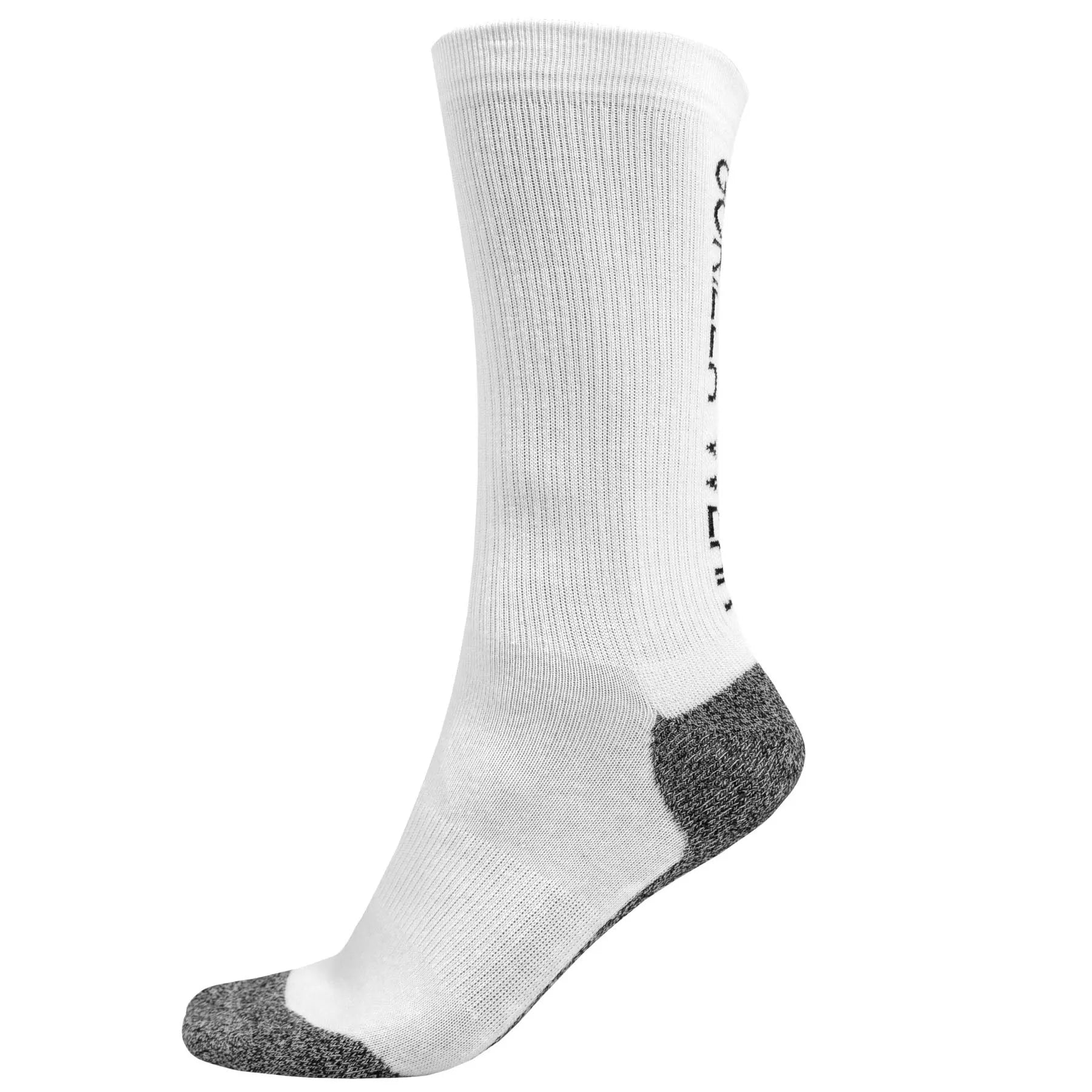 Gorilla Wear Performance Crew Socks, white