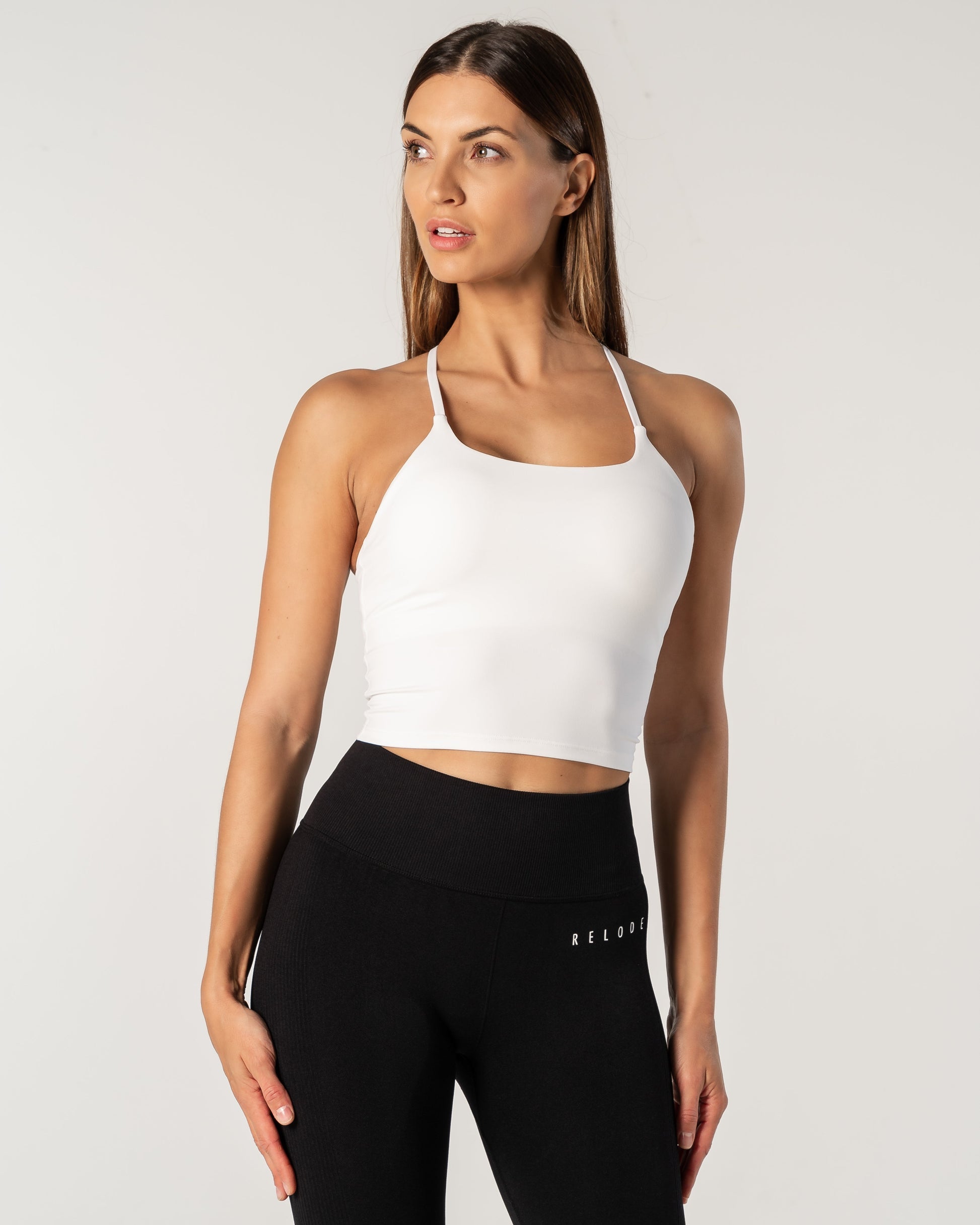 RELODE Core Singlet Top/Træningstop - Hvid
