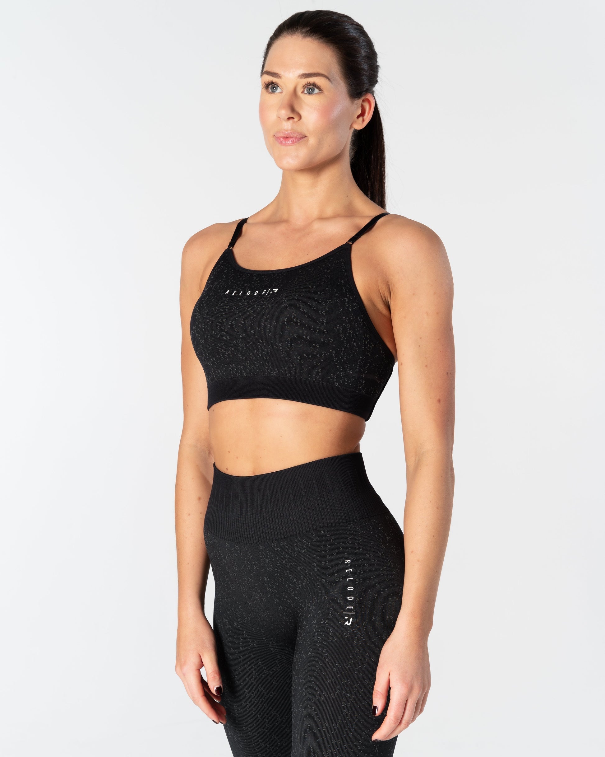 RELODE Rise Top/Sports-BH - Sort