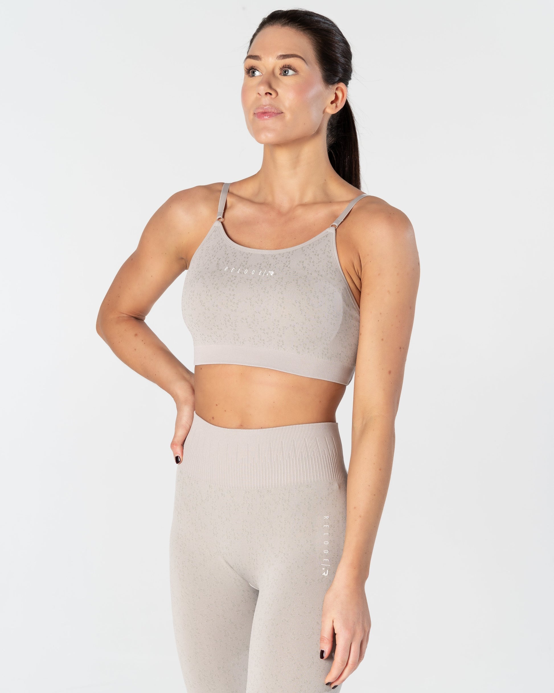RELODE Rise Top/Sports-BH - Grå