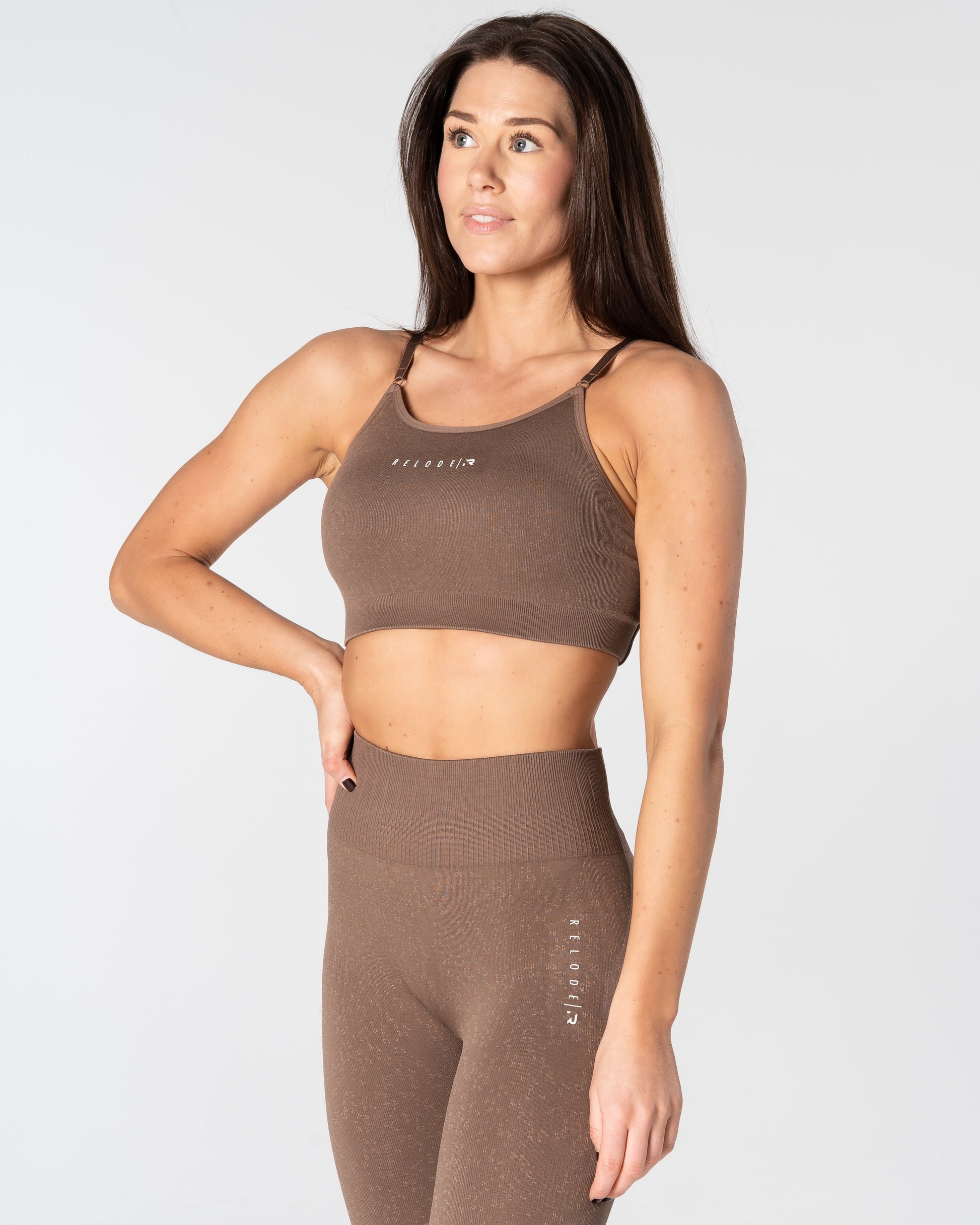 RELODE Rise Top/Sports-BH - Brun