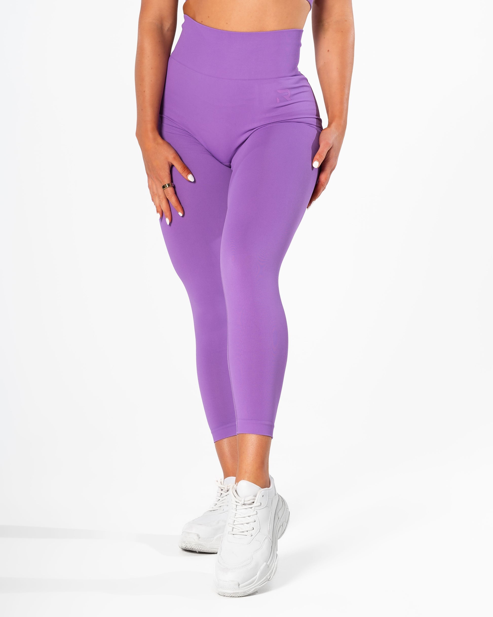 RELODE Radiant Scrunch Tights/Træningstights - Mørkelilla