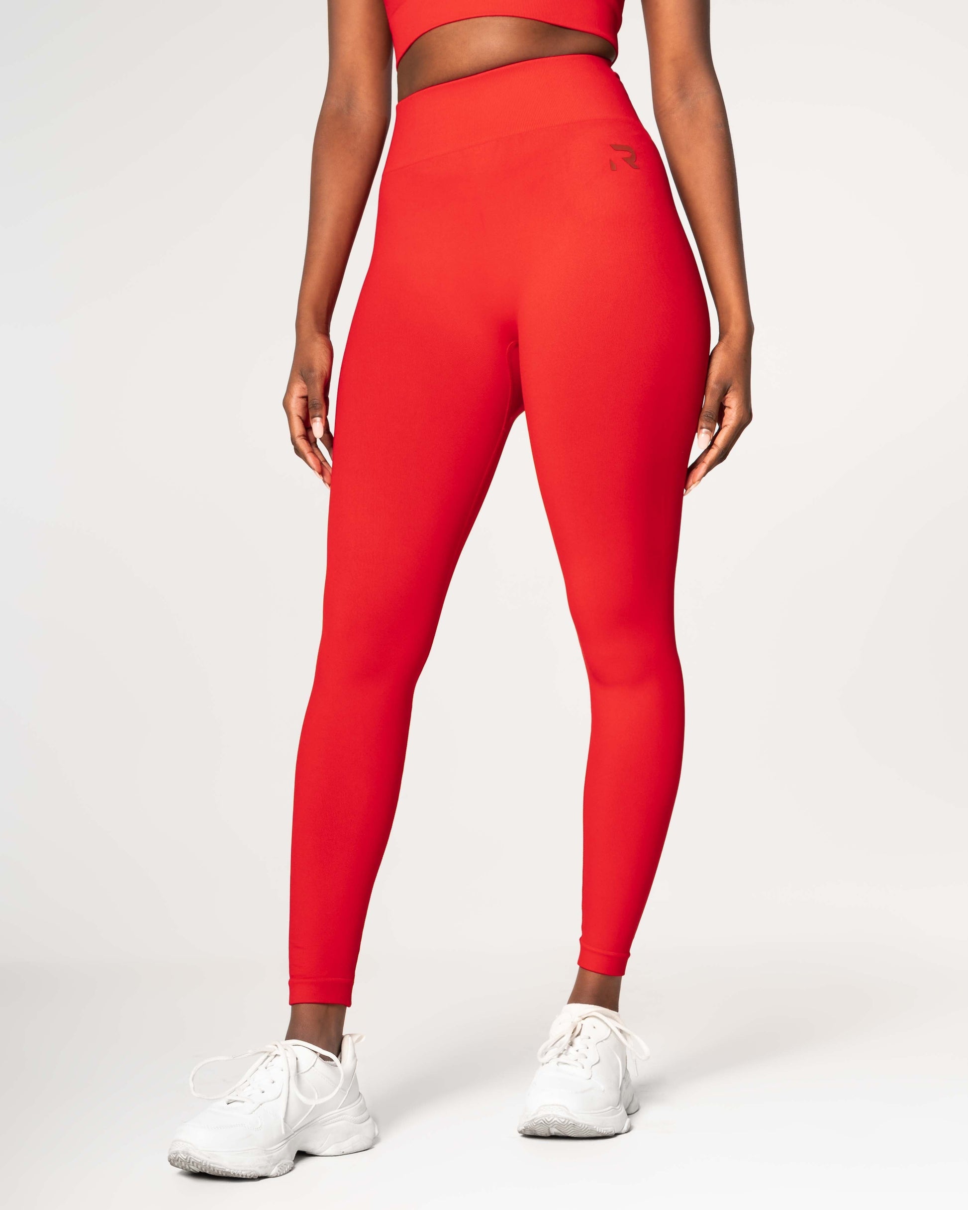 RELODE Radiant Scrunch Tights/Træningstights - Rød