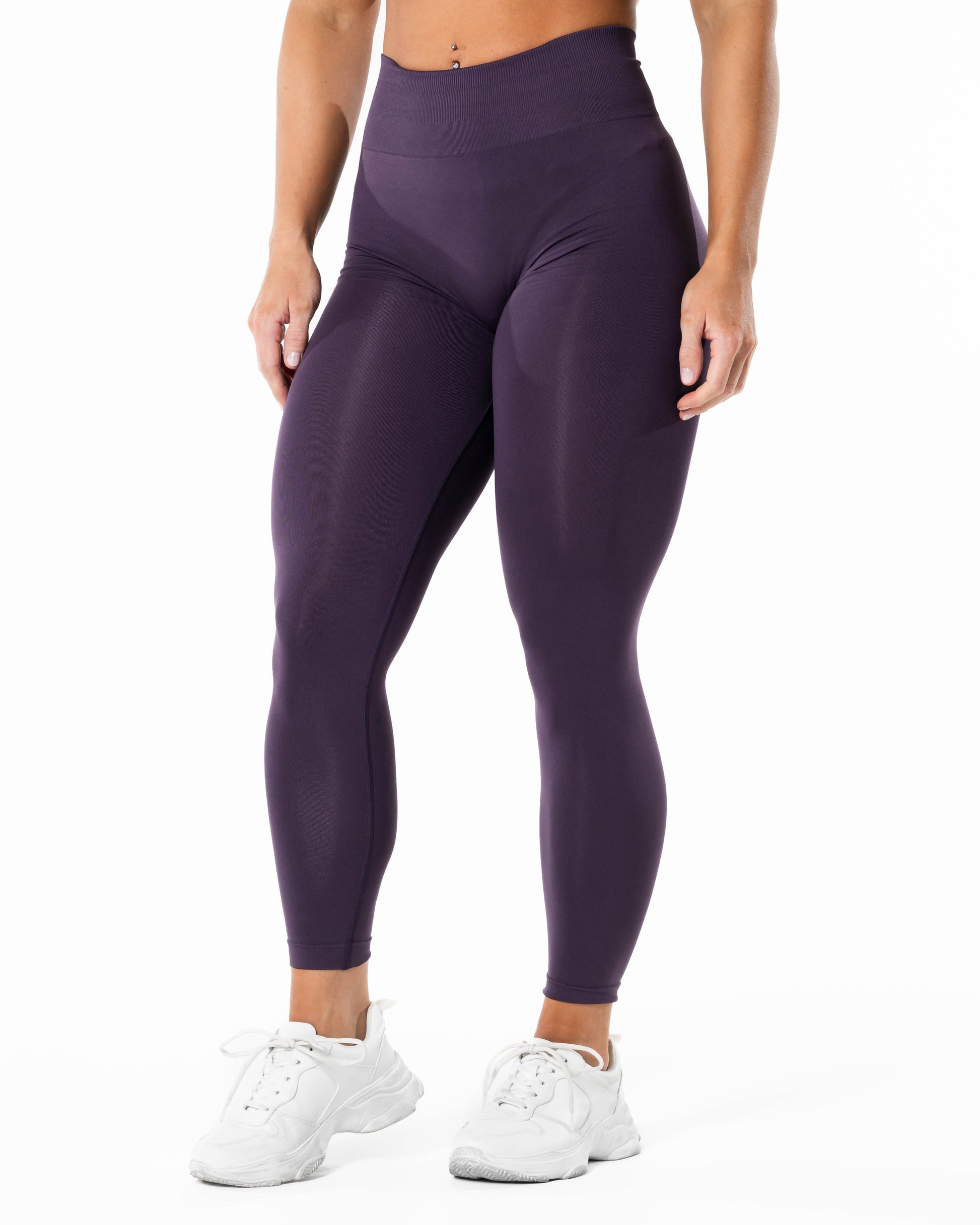 RELODE Prime Scrunch Tights/Træningstights - Blommelilla