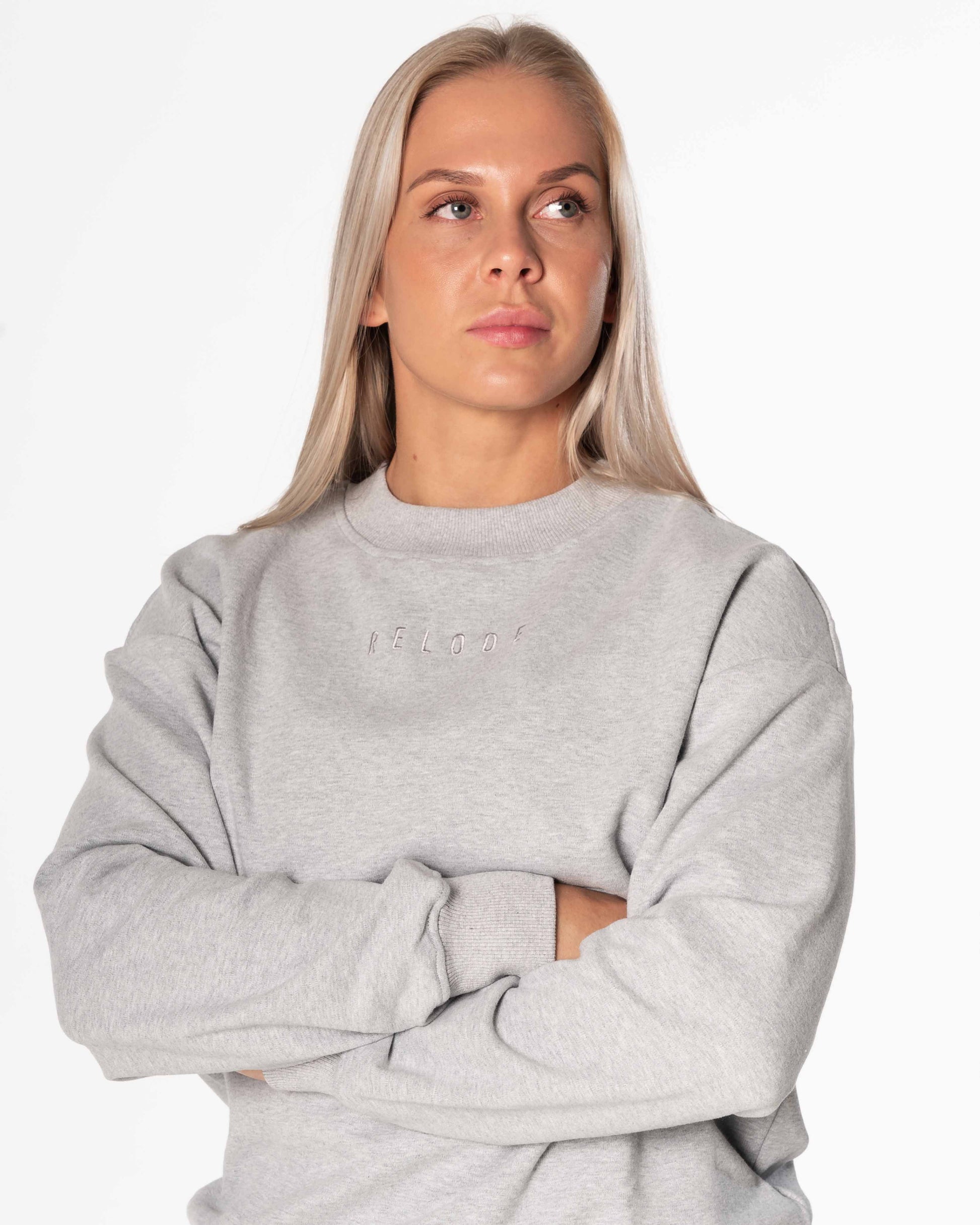 RELODE Maverick Dame Sweatshirt/Træningstrøje - Grå