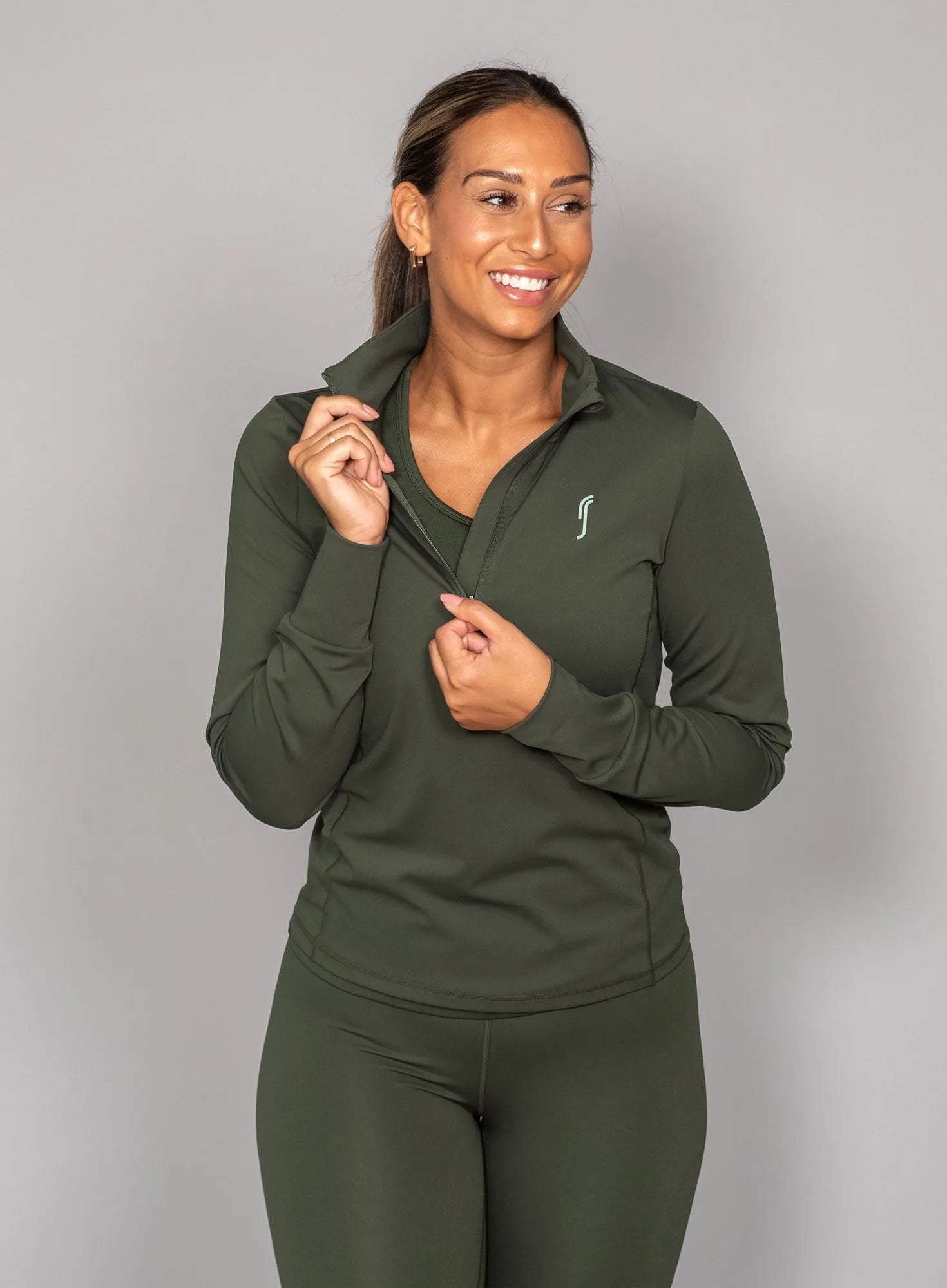 Women's Stretch Tech Half Zip Sweater