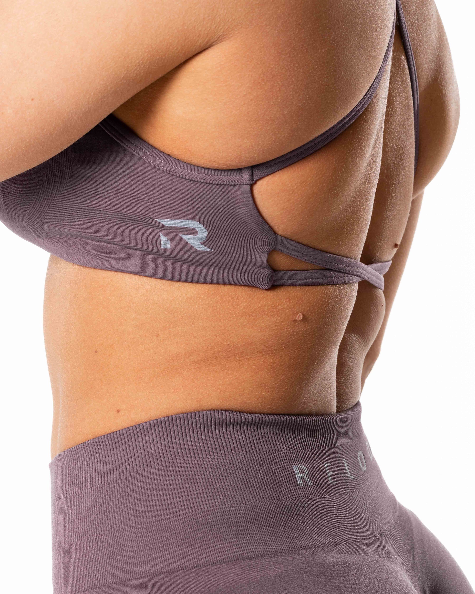 RELODE Prime Seamless Top/Sport-BH - Dusty Purple