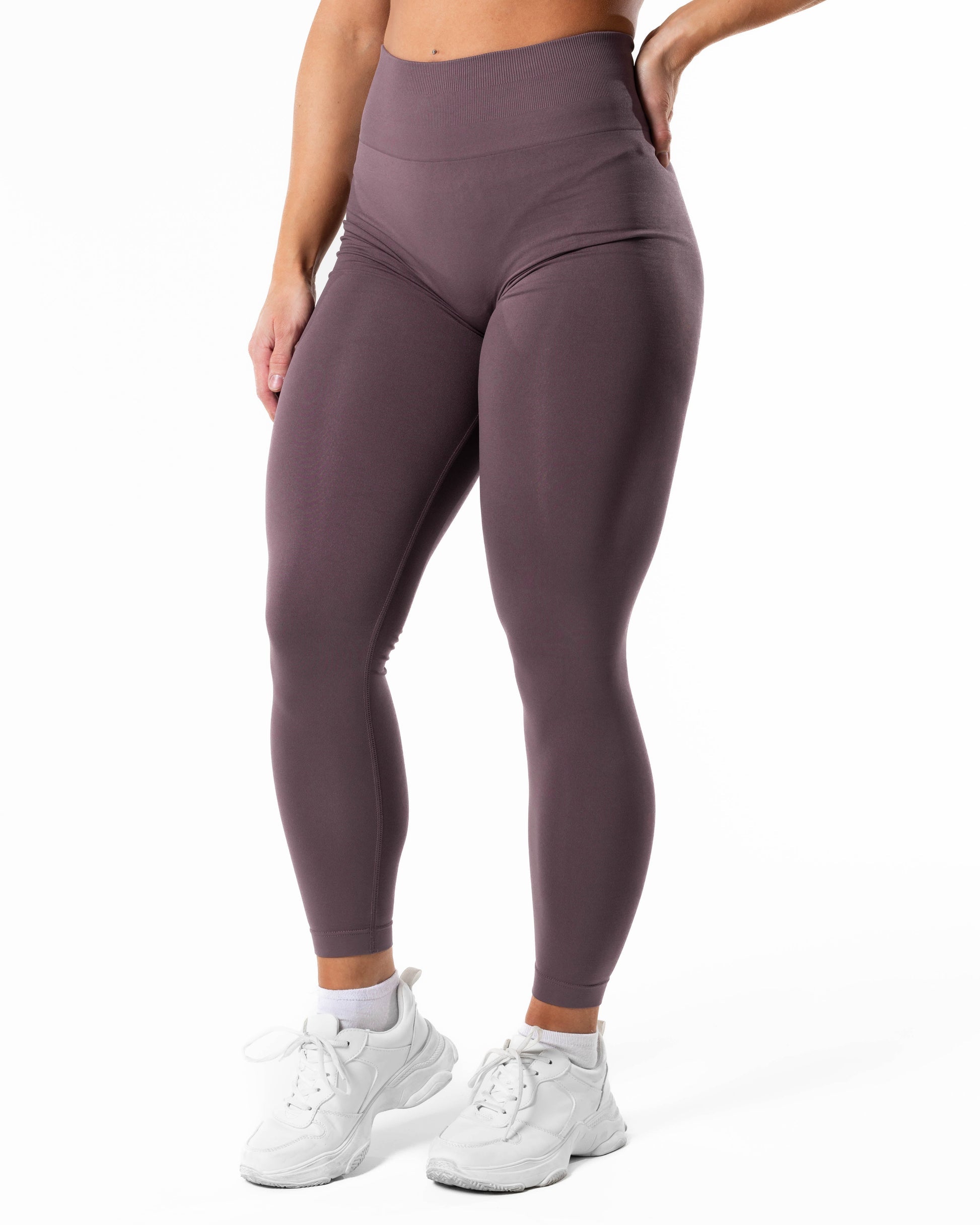 RELODE Prime Scrunch Tights/Træningstights - Støvet lilla