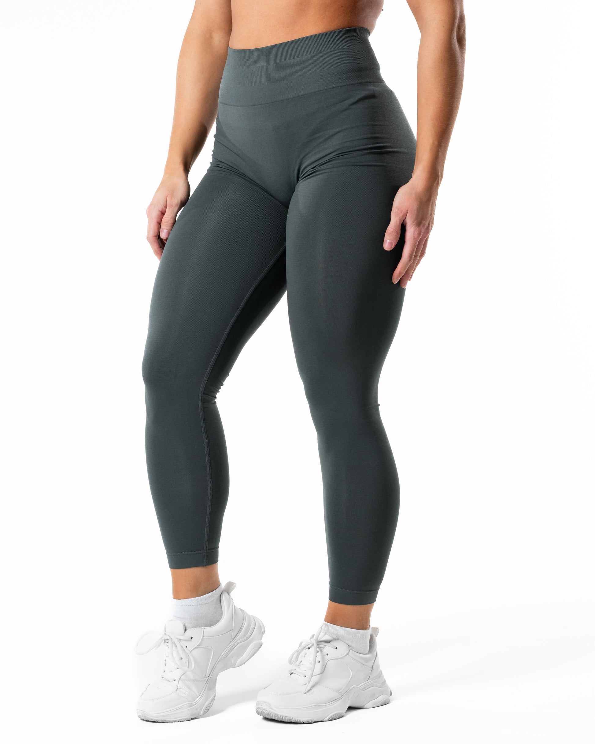 RELODE Prime Scrunch Tights/Träningstights - Dusty Green