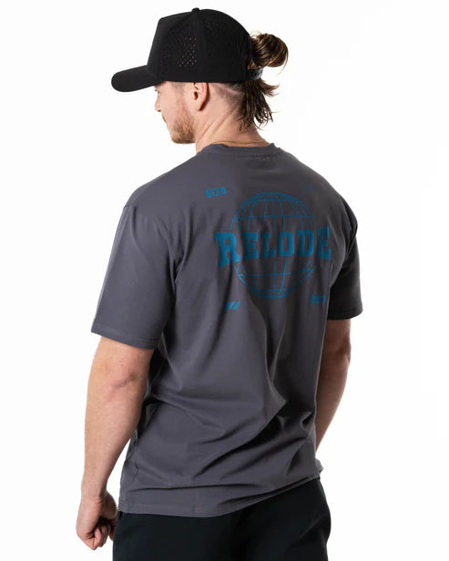 RELODE Global T-shirt - Grå