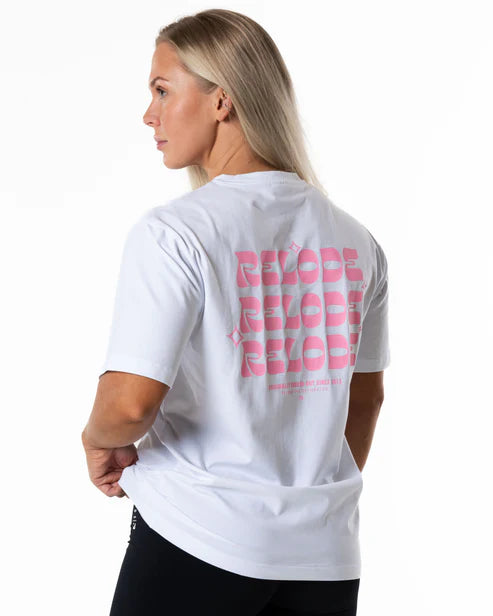 RELODE Funky T-shirt - Hvid