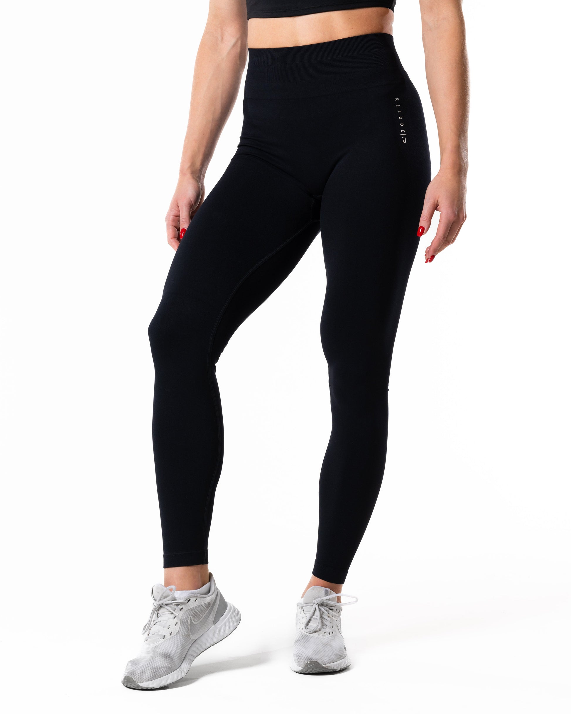 RELODE Velocity Scrunch Tights/Træningstights Tall - Sort