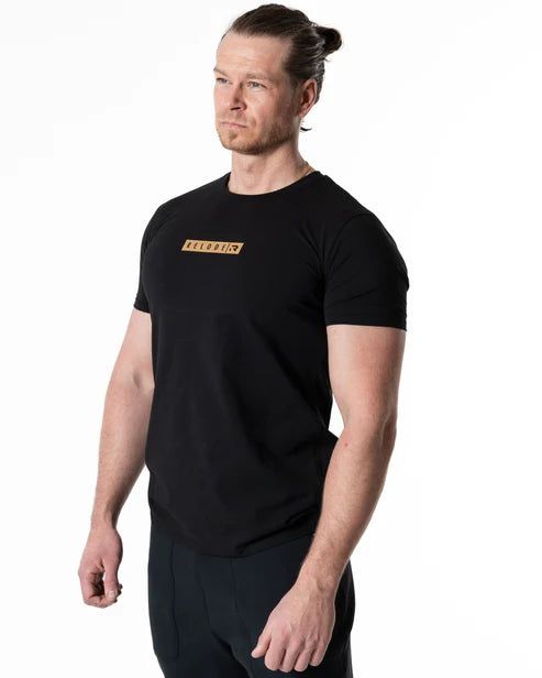 RELODE Ultra Boxed T-shirt - Sort Guld