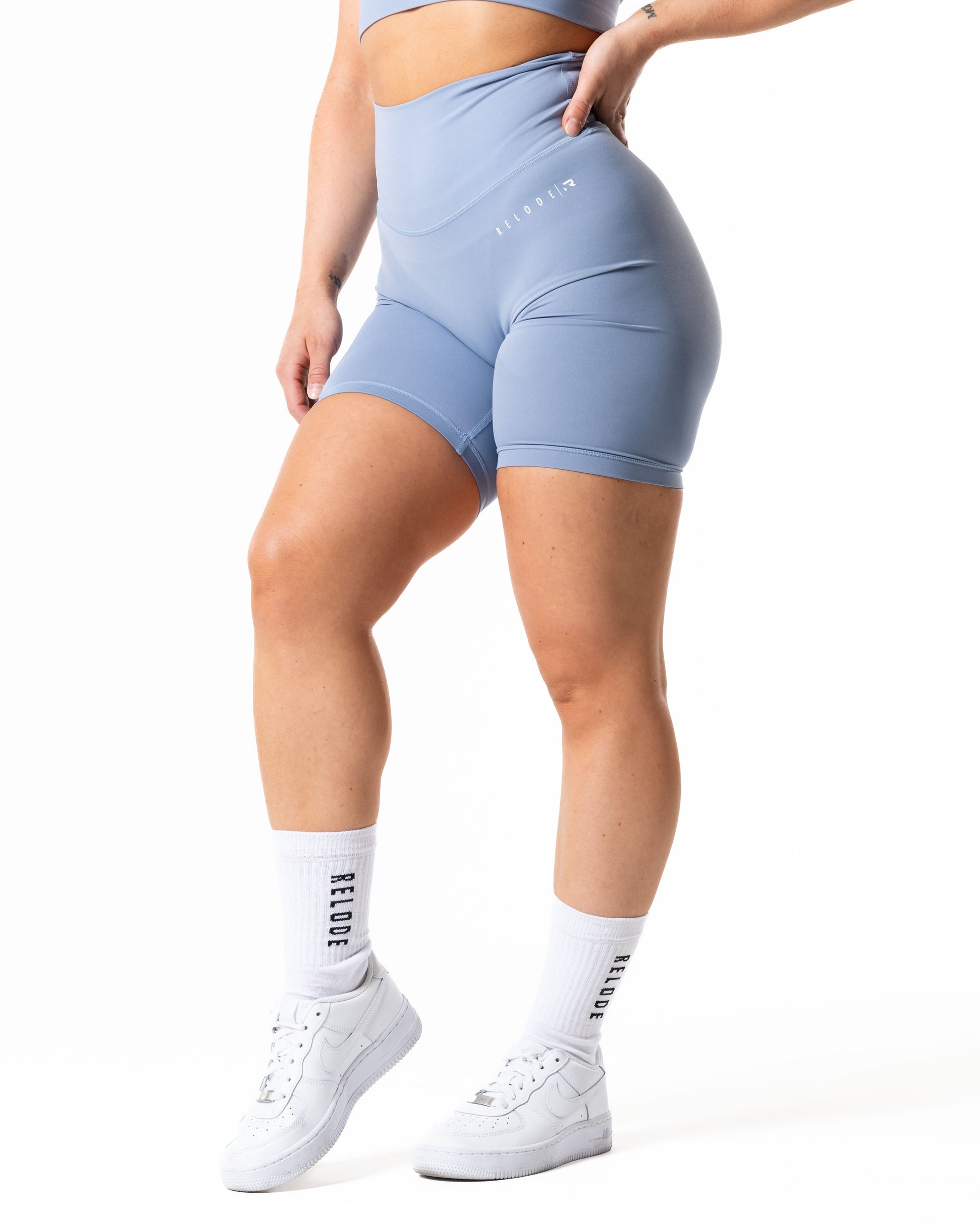 RELODE Mercy Shorts/Træningshorts - Lyseblå