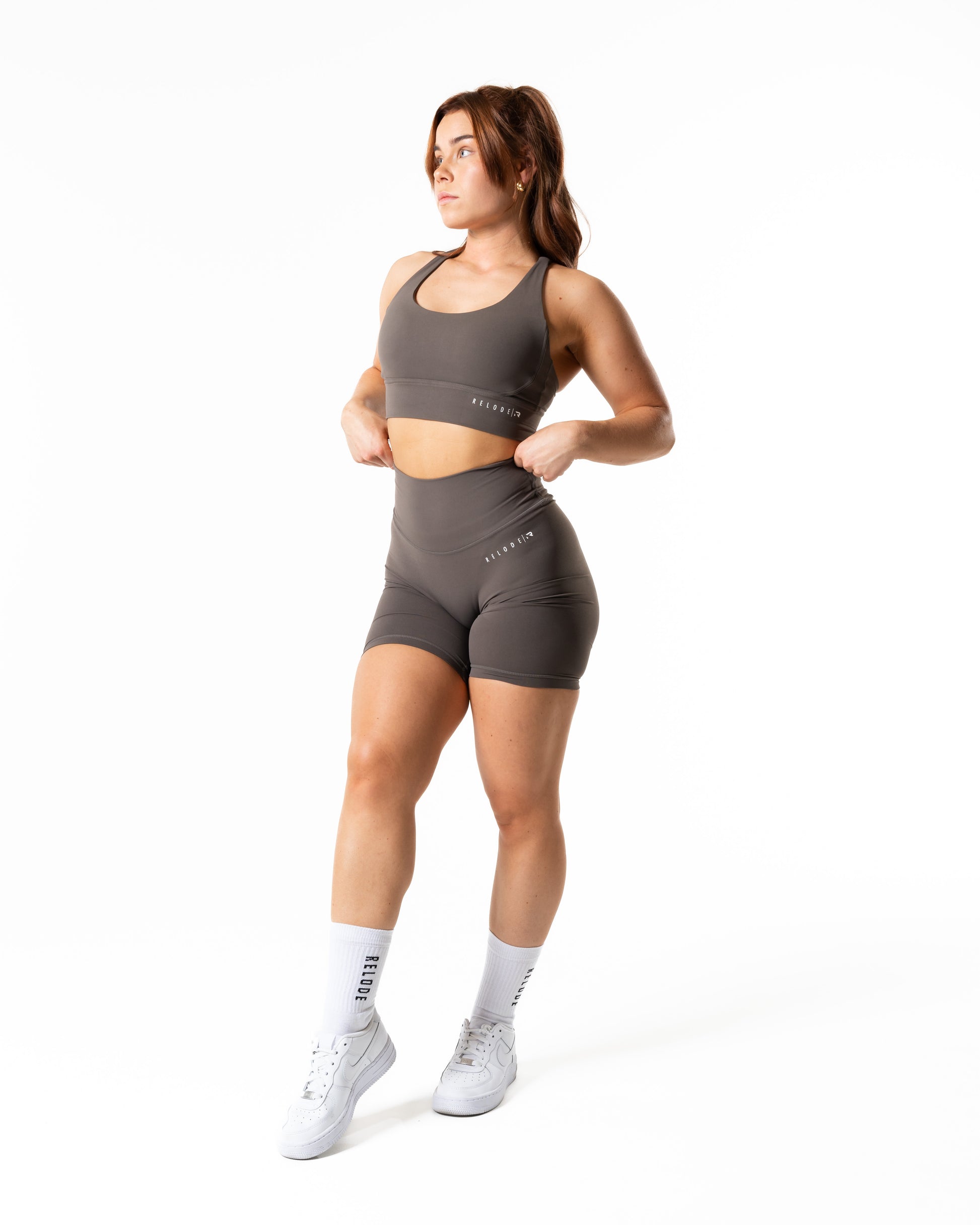RELODE Mercy Shorts/Træningsshorts - Brun