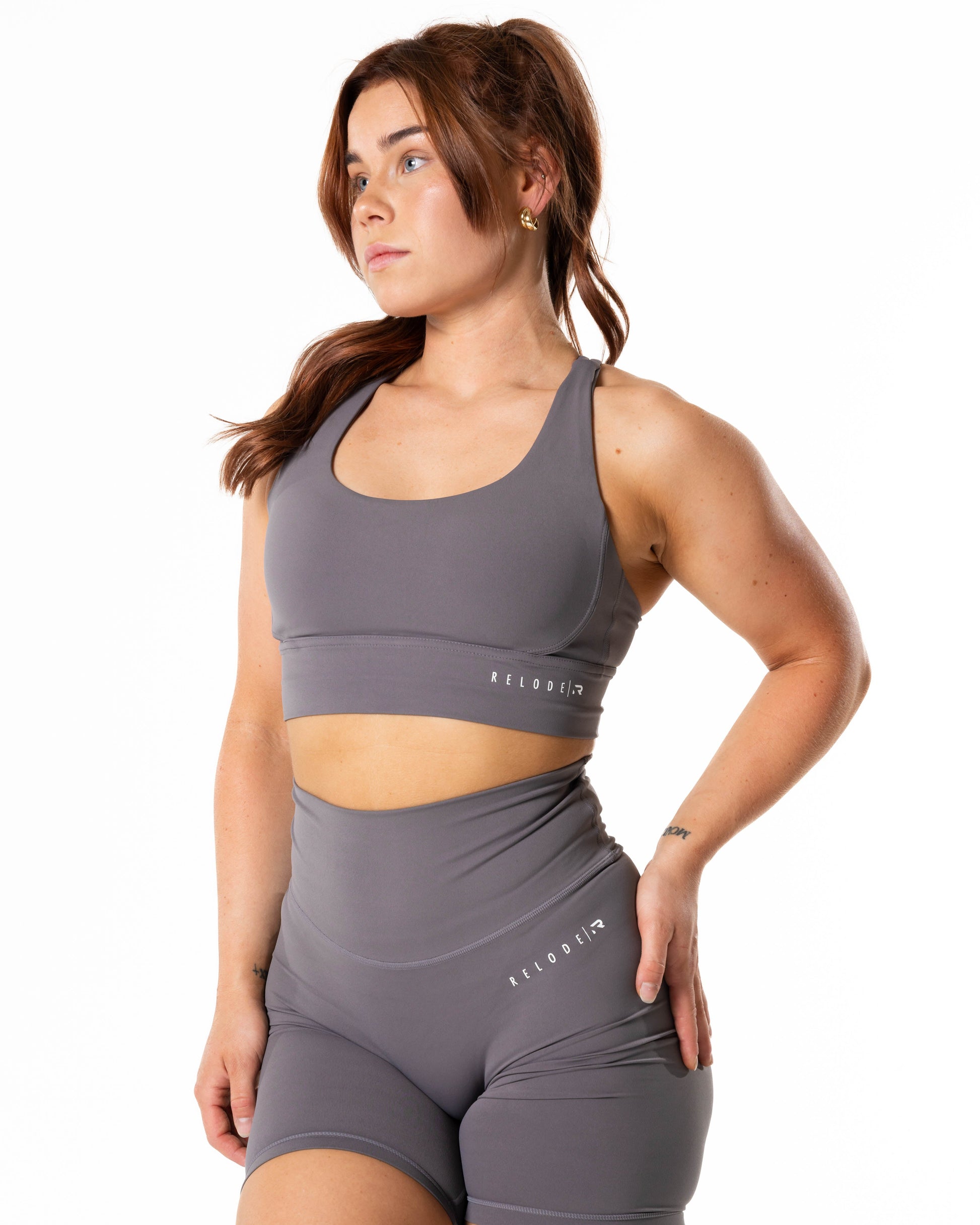 RELODE Mercy Top/Sports-BH - Grå