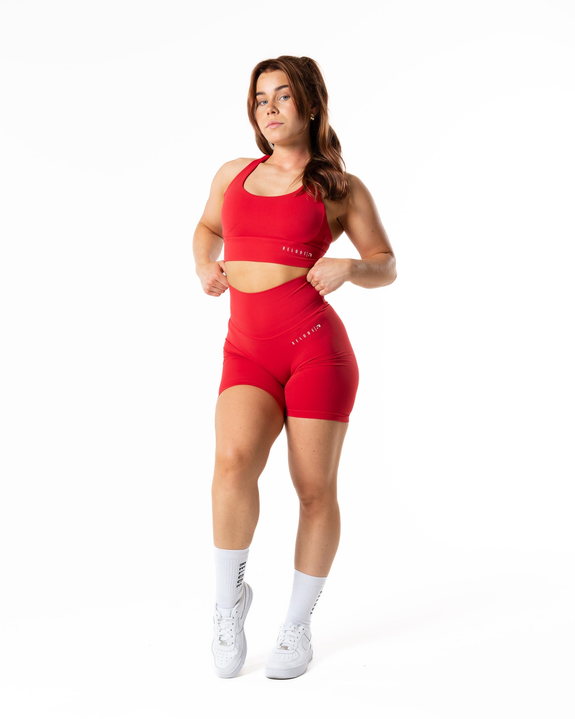 RELODE Mercy Shorts/Träningsshorts - Röd