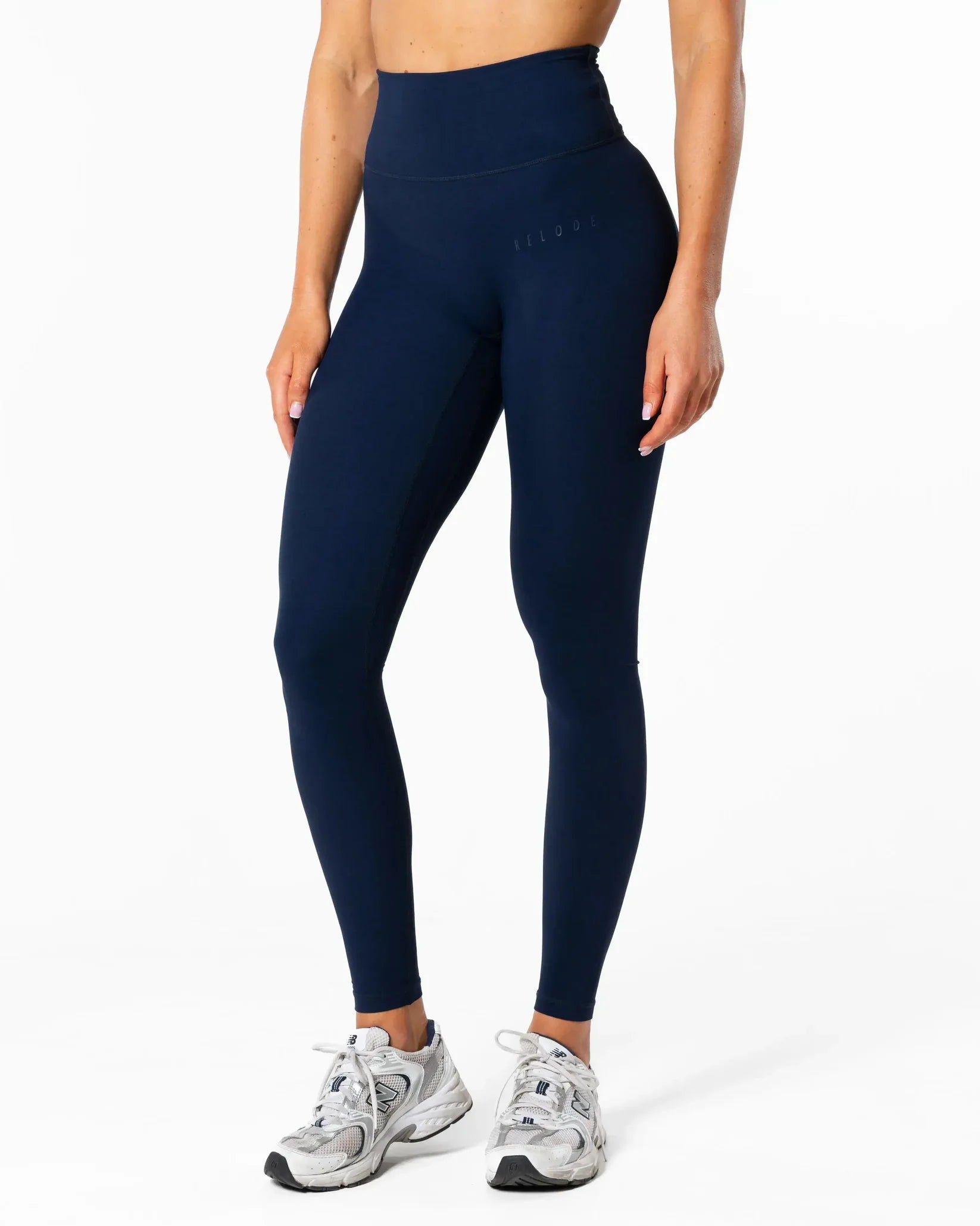 Relode Clean Tights/Træningstights Tall - Mørkeblå 