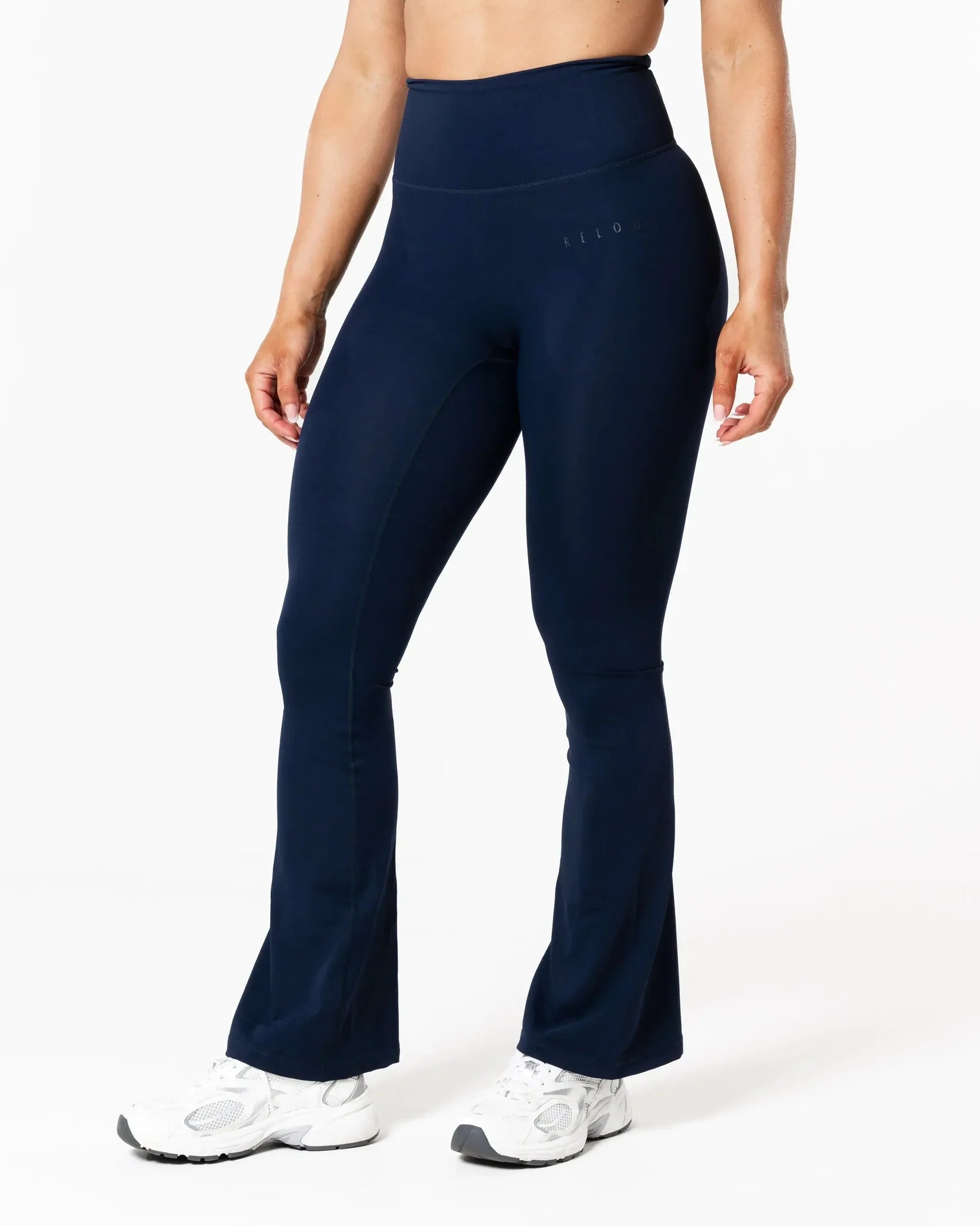 Relode Clean Tights/Træningstights Flared Petite - Mørkeblå 
