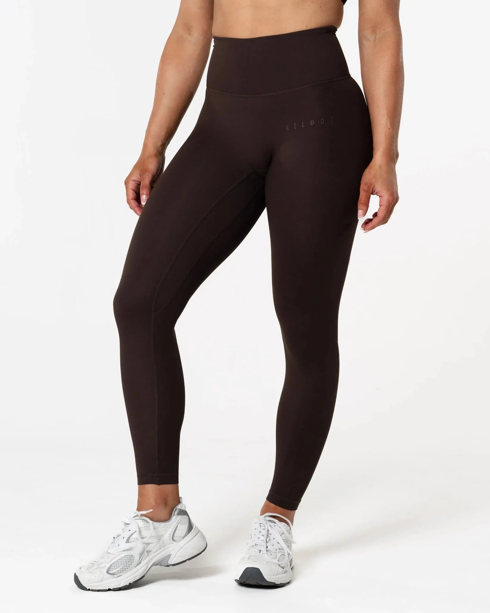 Relode Clean Tights/Træningstights Petite - Brun 