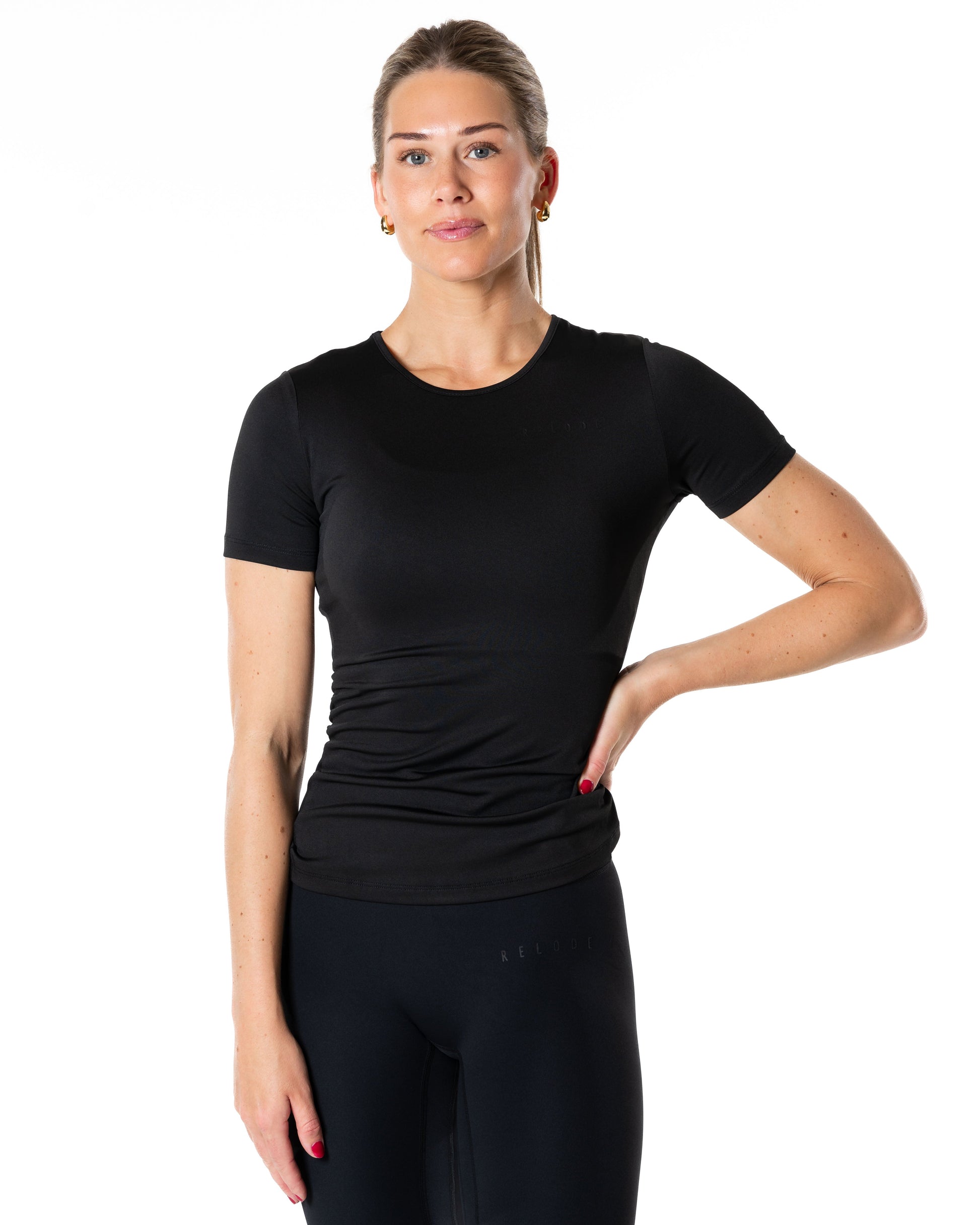 RELODE Clean T-shirt - Sort