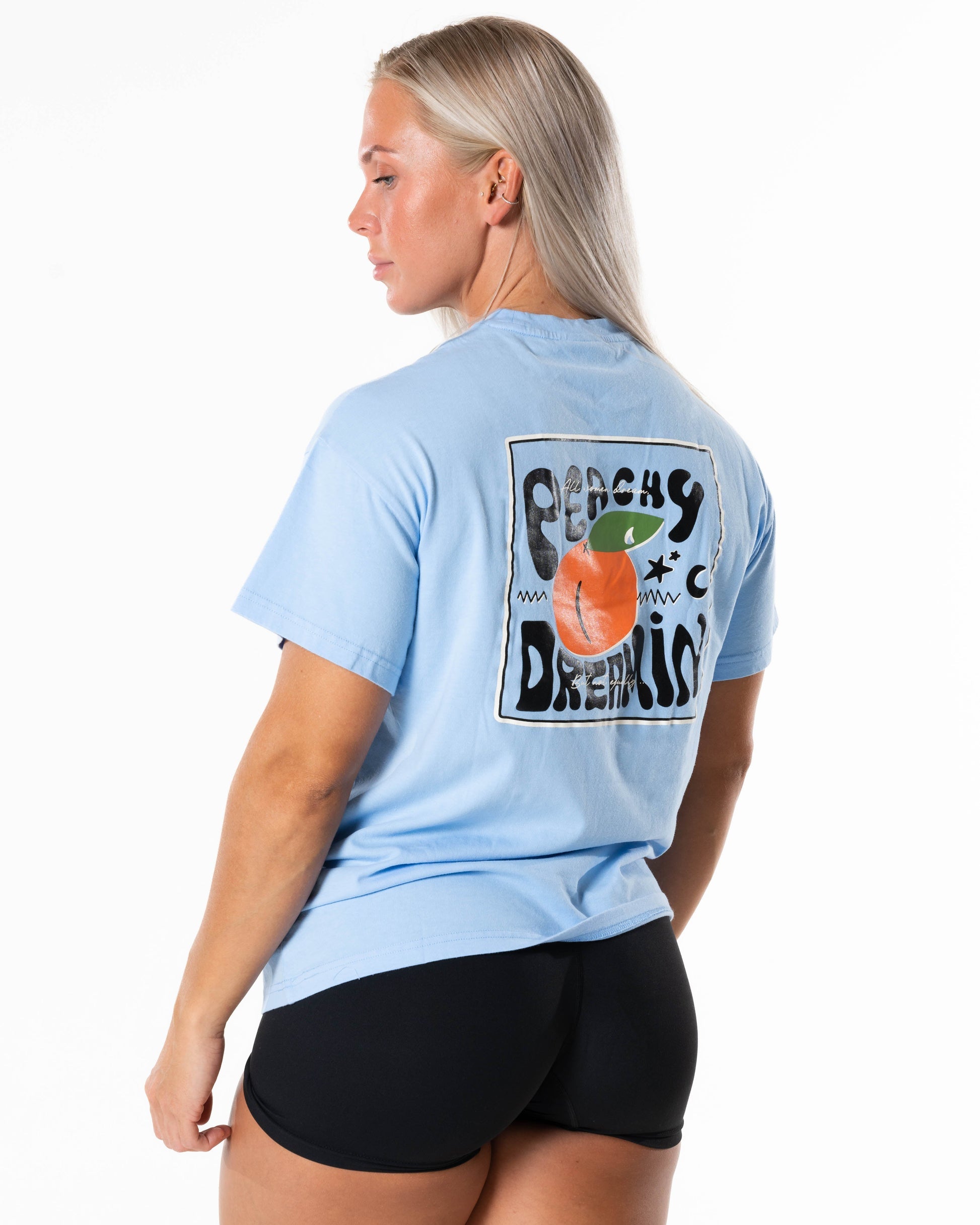 RELODE Peachy T-shirt - Blå