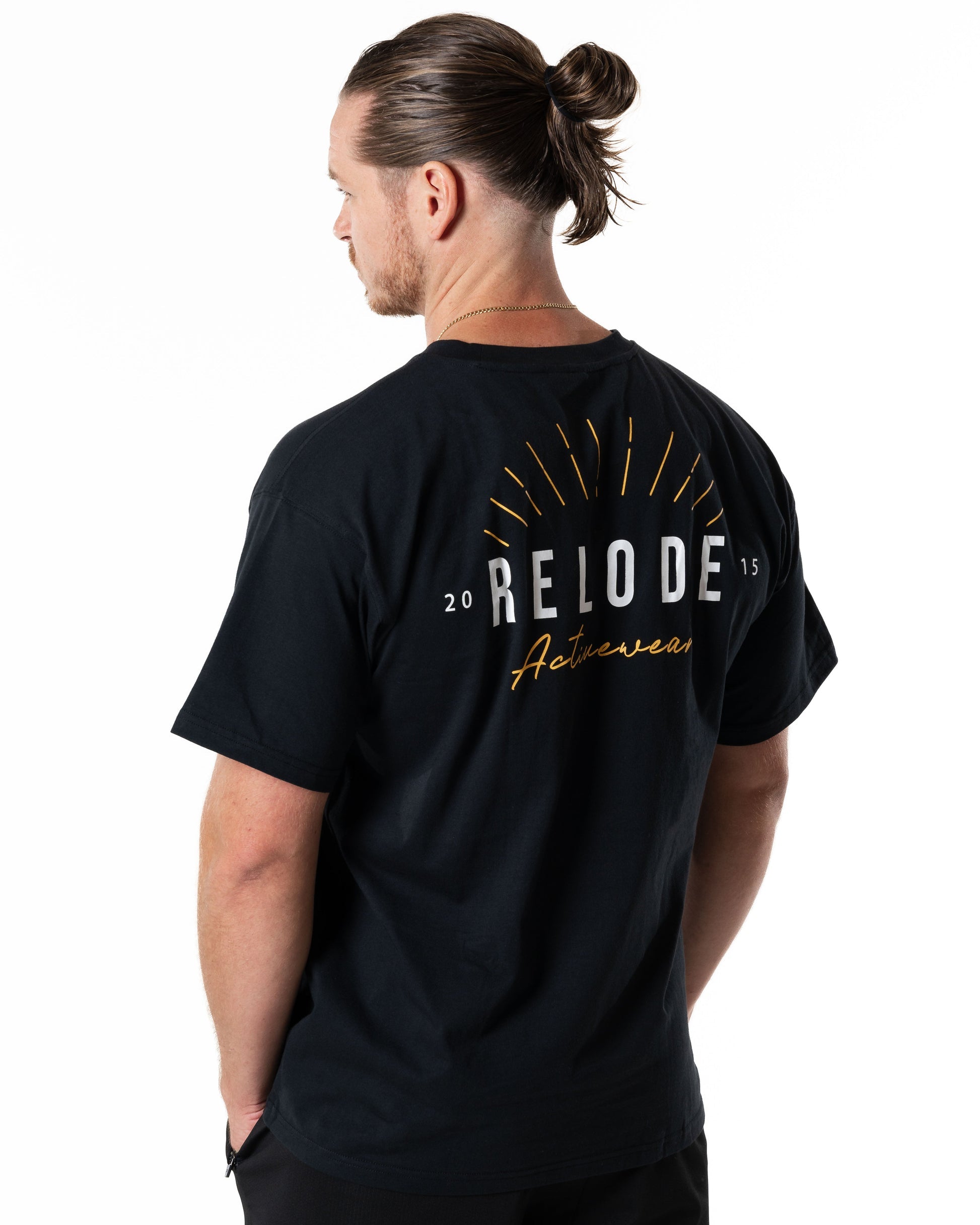 RELODE Nectar T-shirt - Sort Guld