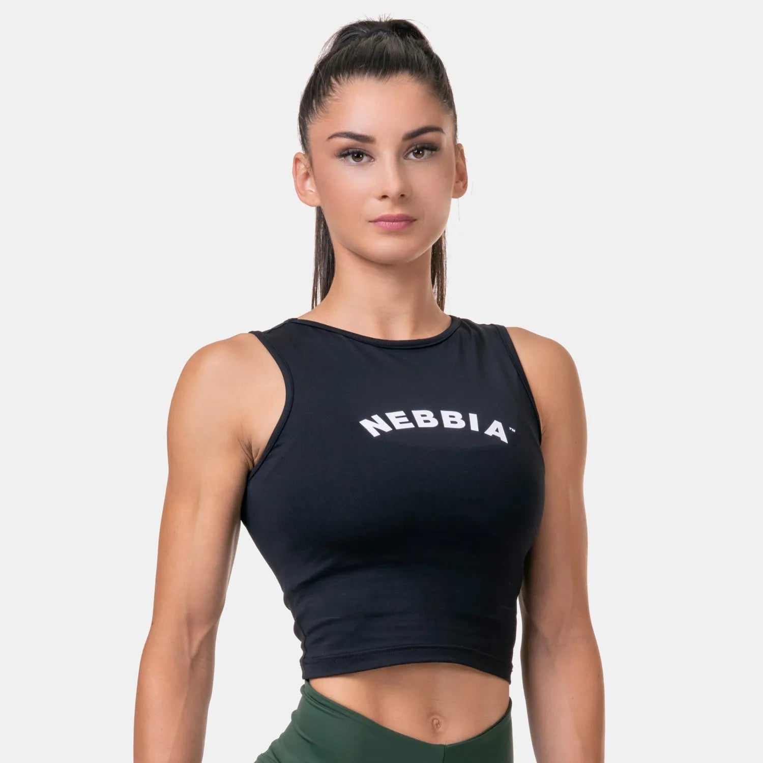 NEBBIA Fit & Sporty Tank Top/träningstopp, black