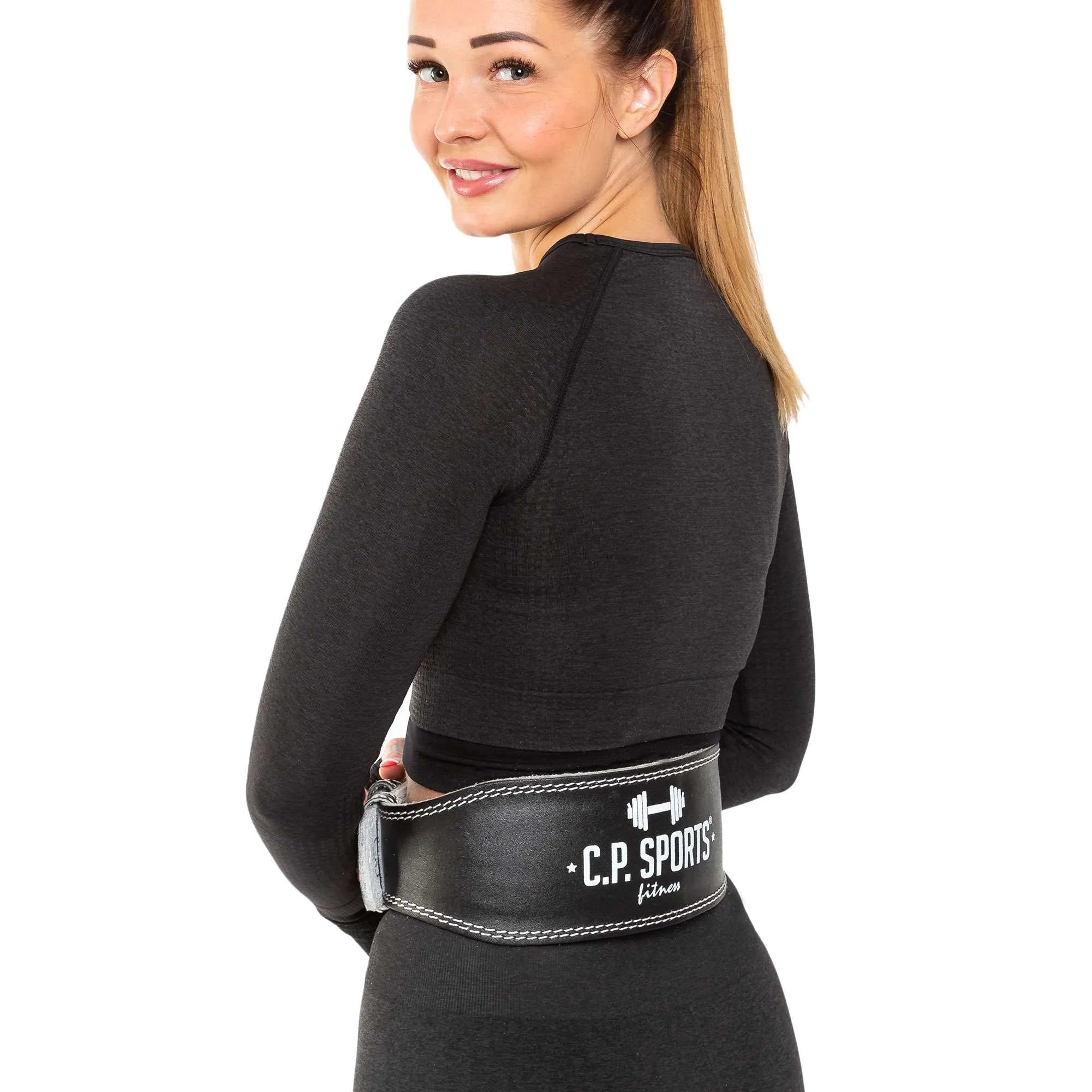 CP Sports løftebælte, sort