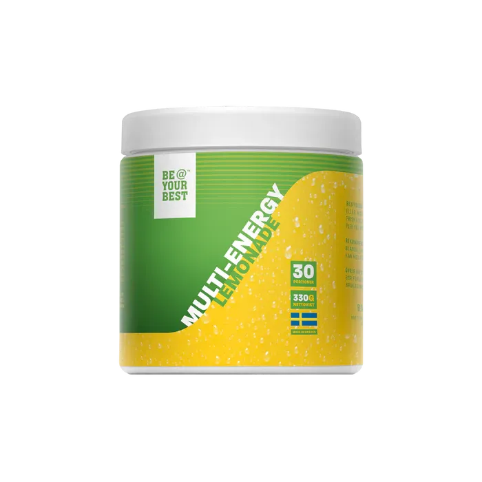 Be@yourbest Multi-Energy Elektrolytter Lemonade (koffeinfri)