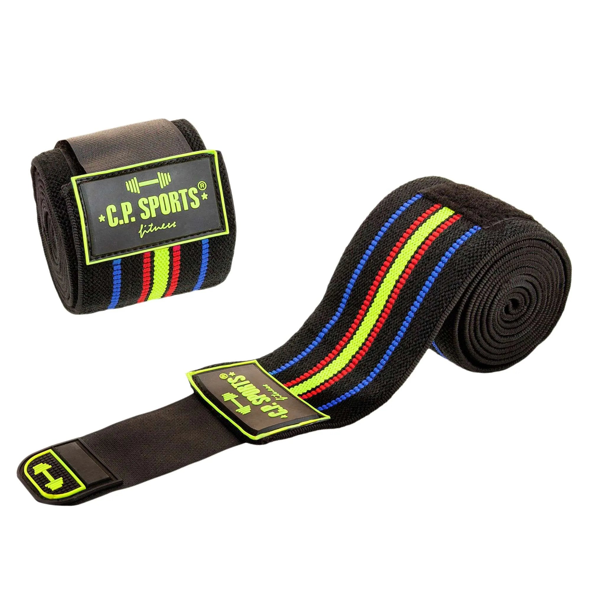 CP Sports albuebind Pro 1,3 m, sort/blå-rød-gul