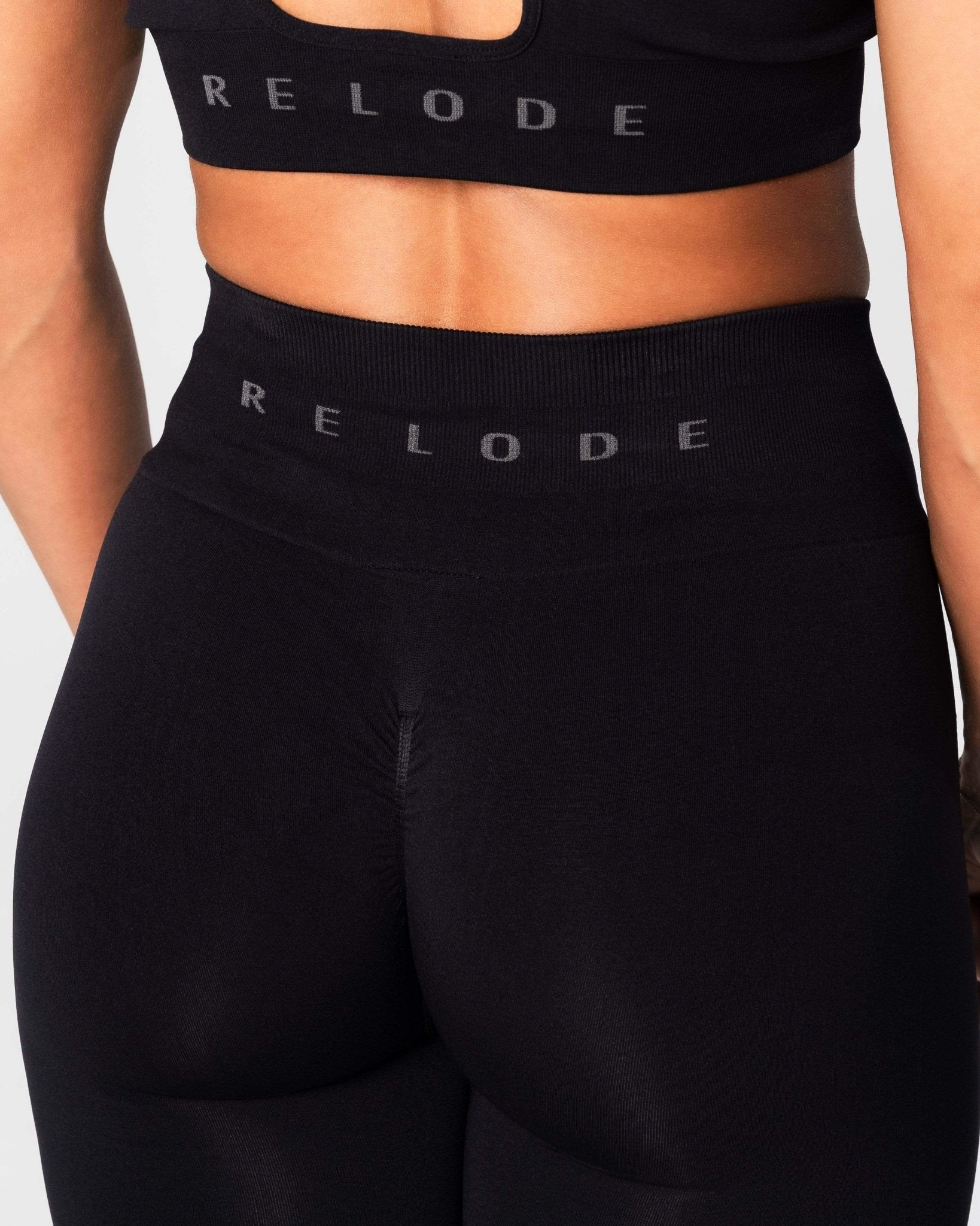 RELODE Prime Scrunch Tights/Træningstights - Sort
