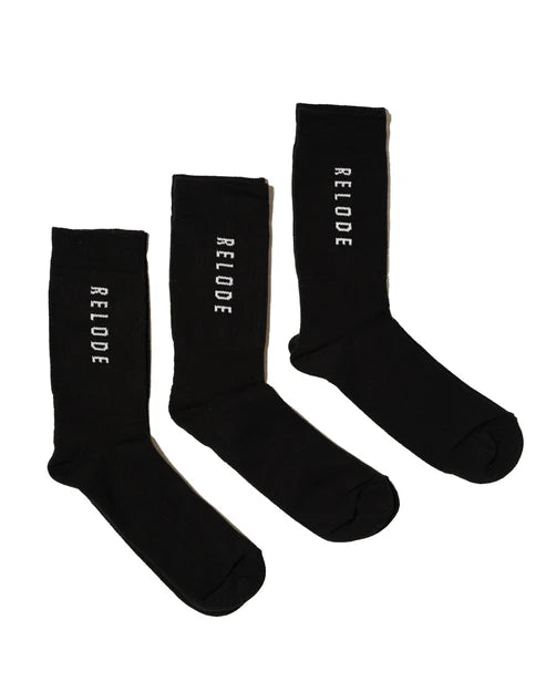 RELODE Training Socks 3-pack - Svart