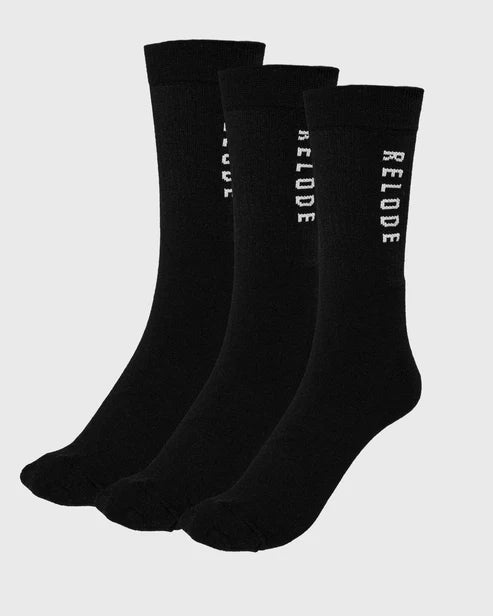 RELODE Training Socks 3-pack - Svart